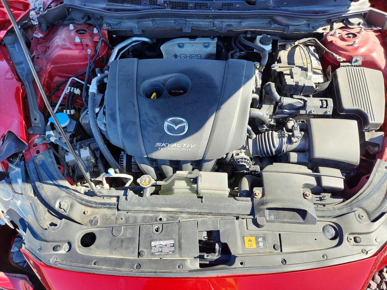 2014 Mazda 6 Sport Red vin: JM1GJ1U6XE1123063