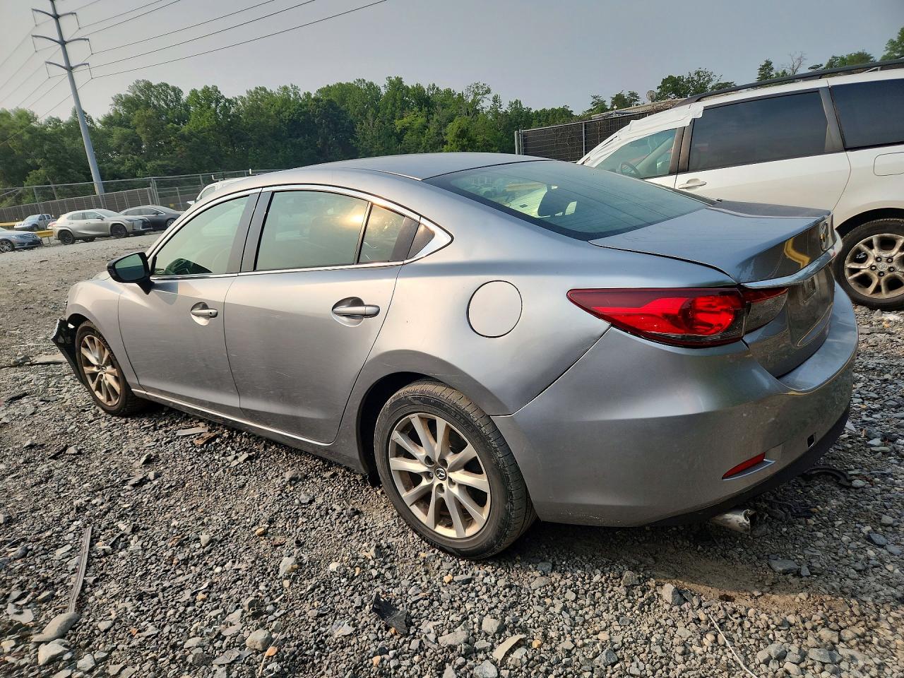 2014 Mazda 6 Sport Gray vin: JM1GJ1U6XE1134029