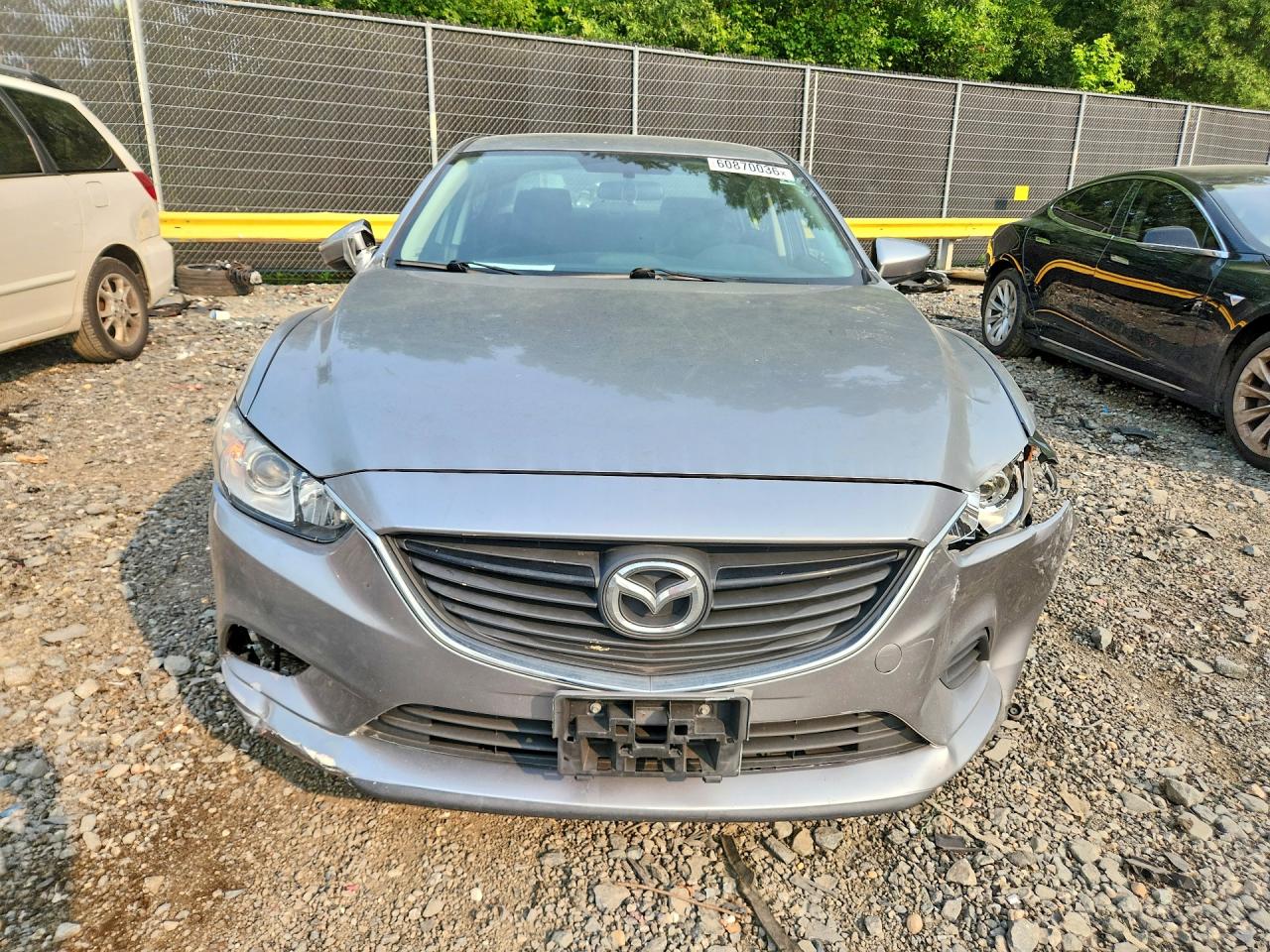 2014 Mazda 6 Sport Gray vin: JM1GJ1U6XE1134029