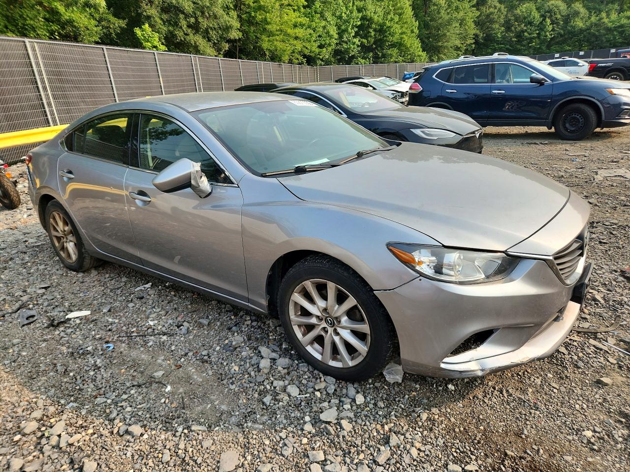 2014 Mazda 6 Sport Gray vin: JM1GJ1U6XE1134029