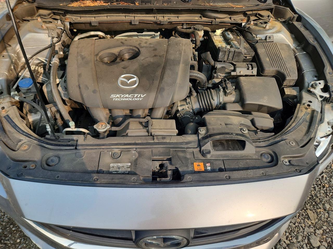 2014 Mazda 6 Sport Gray vin: JM1GJ1U6XE1134029