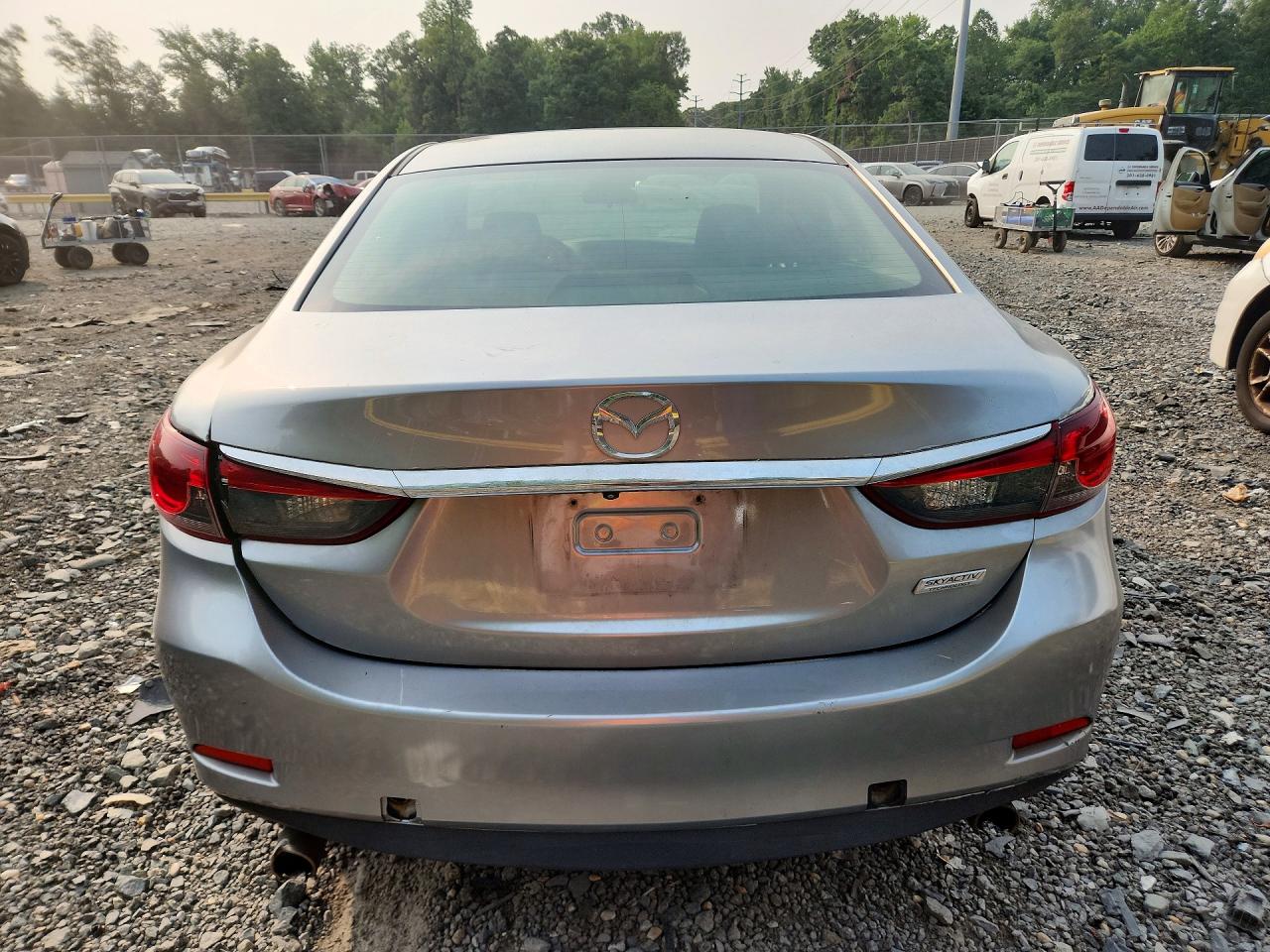 2014 Mazda 6 Sport Gray vin: JM1GJ1U6XE1134029