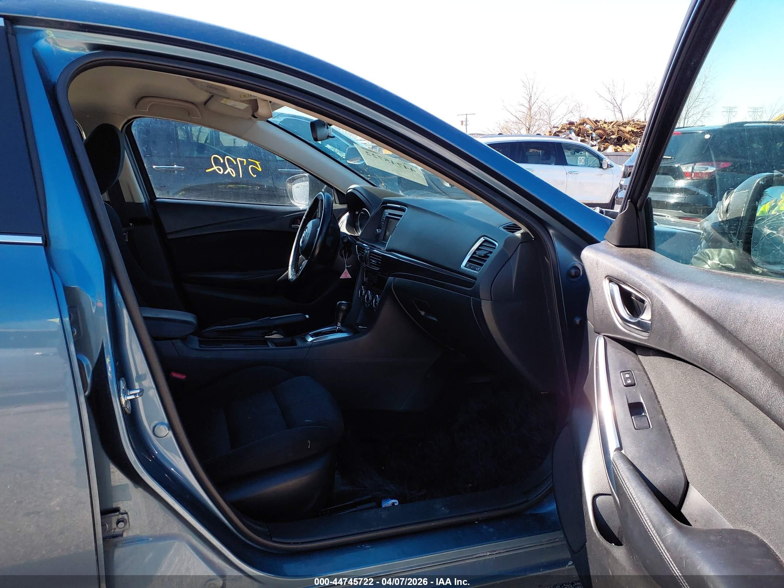 2014 Mazda Mazda6 I Sport Blue vin: JM1GJ1U6XE1140784