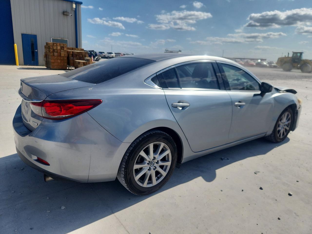 2014 Mazda 6 Sport Silver vin: JM1GJ1U6XE1150859