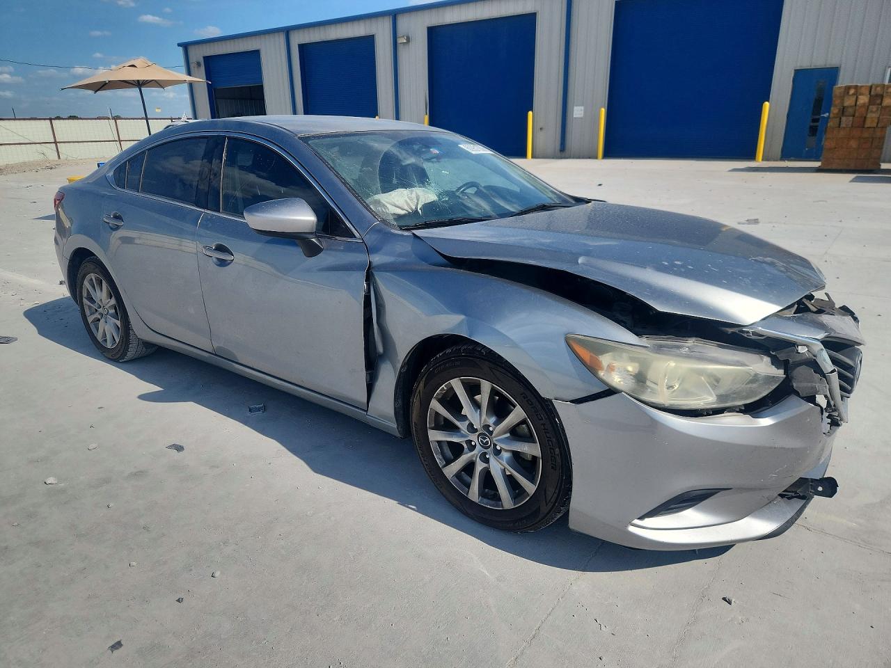 2014 Mazda 6 Sport Silver vin: JM1GJ1U6XE1150859