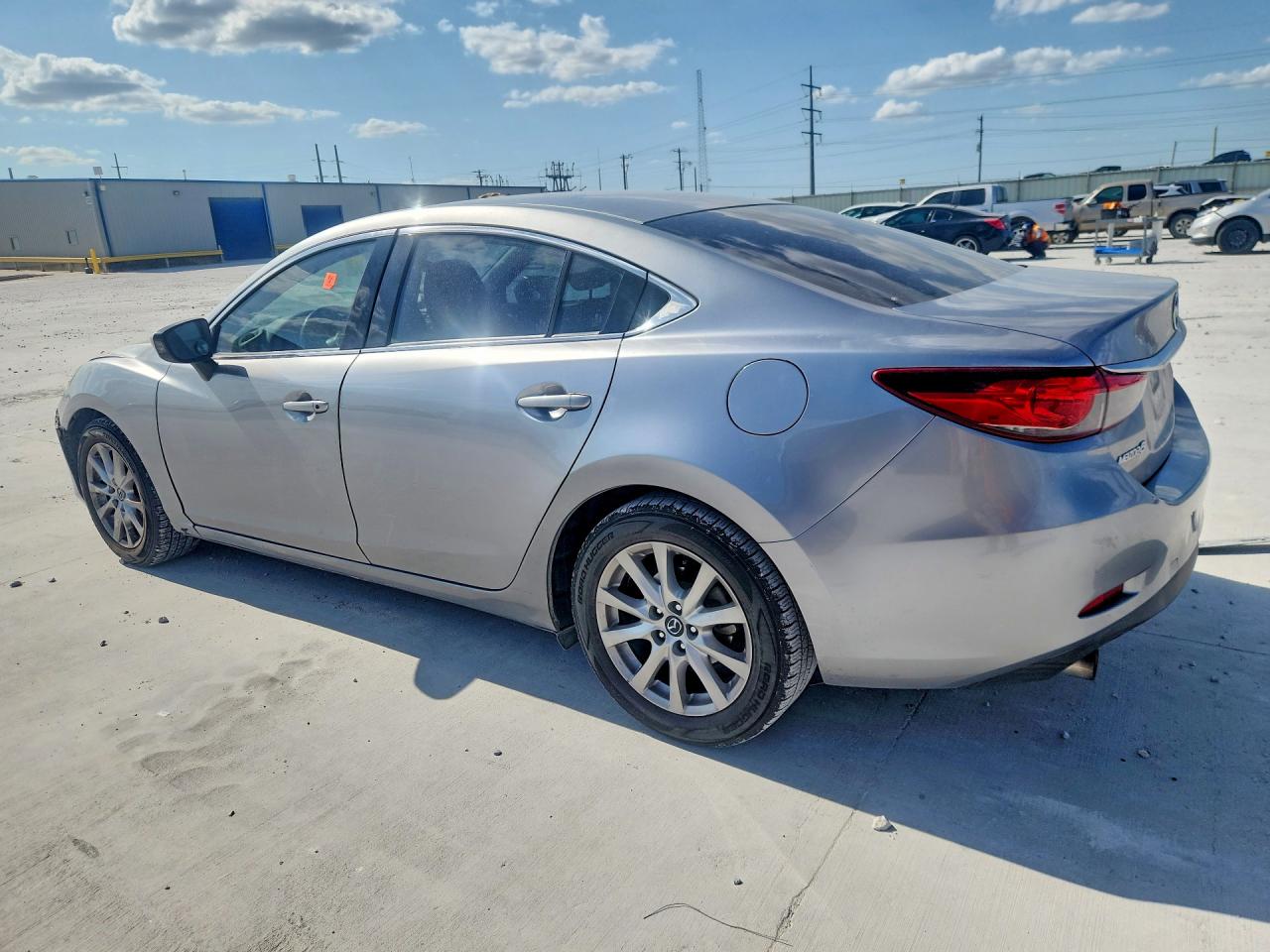2014 Mazda 6 Sport Silver vin: JM1GJ1U6XE1150859