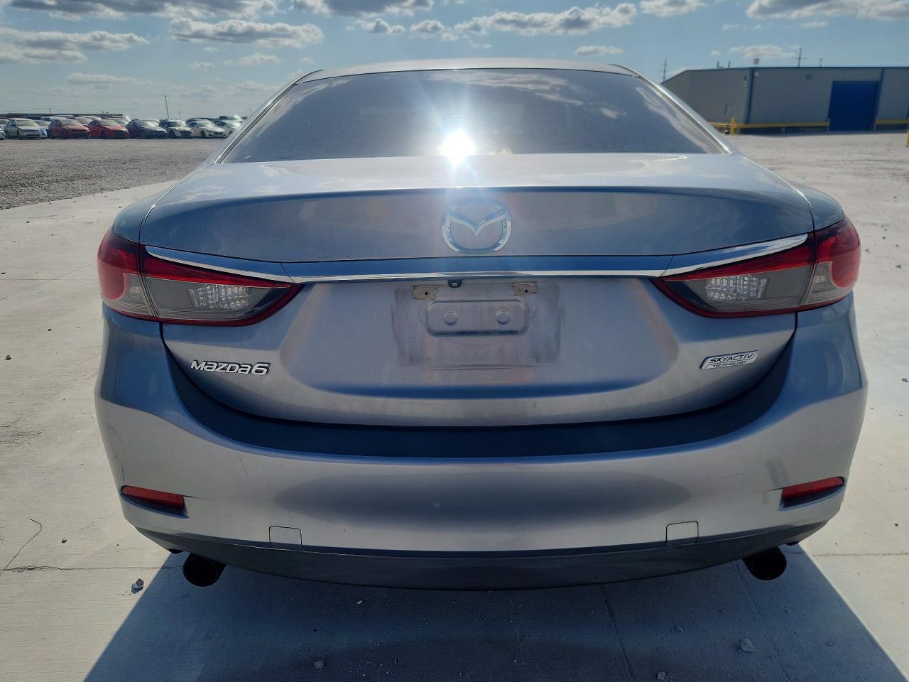 2014 Mazda 6 Sport Silver vin: JM1GJ1U6XE1150859
