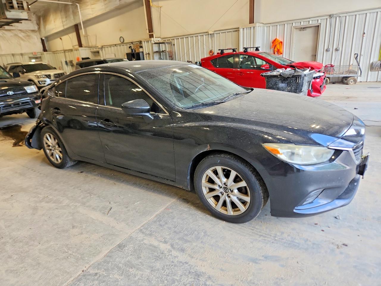 2015 Mazda 6 Sport Black vin: JM1GJ1U6XF1167629