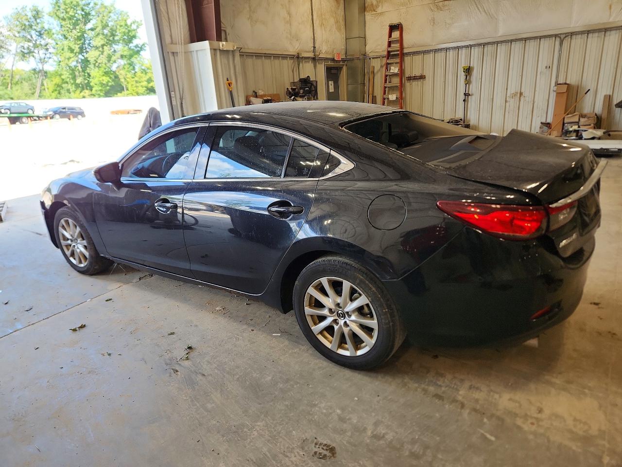 2015 Mazda 6 Sport Black vin: JM1GJ1U6XF1167629