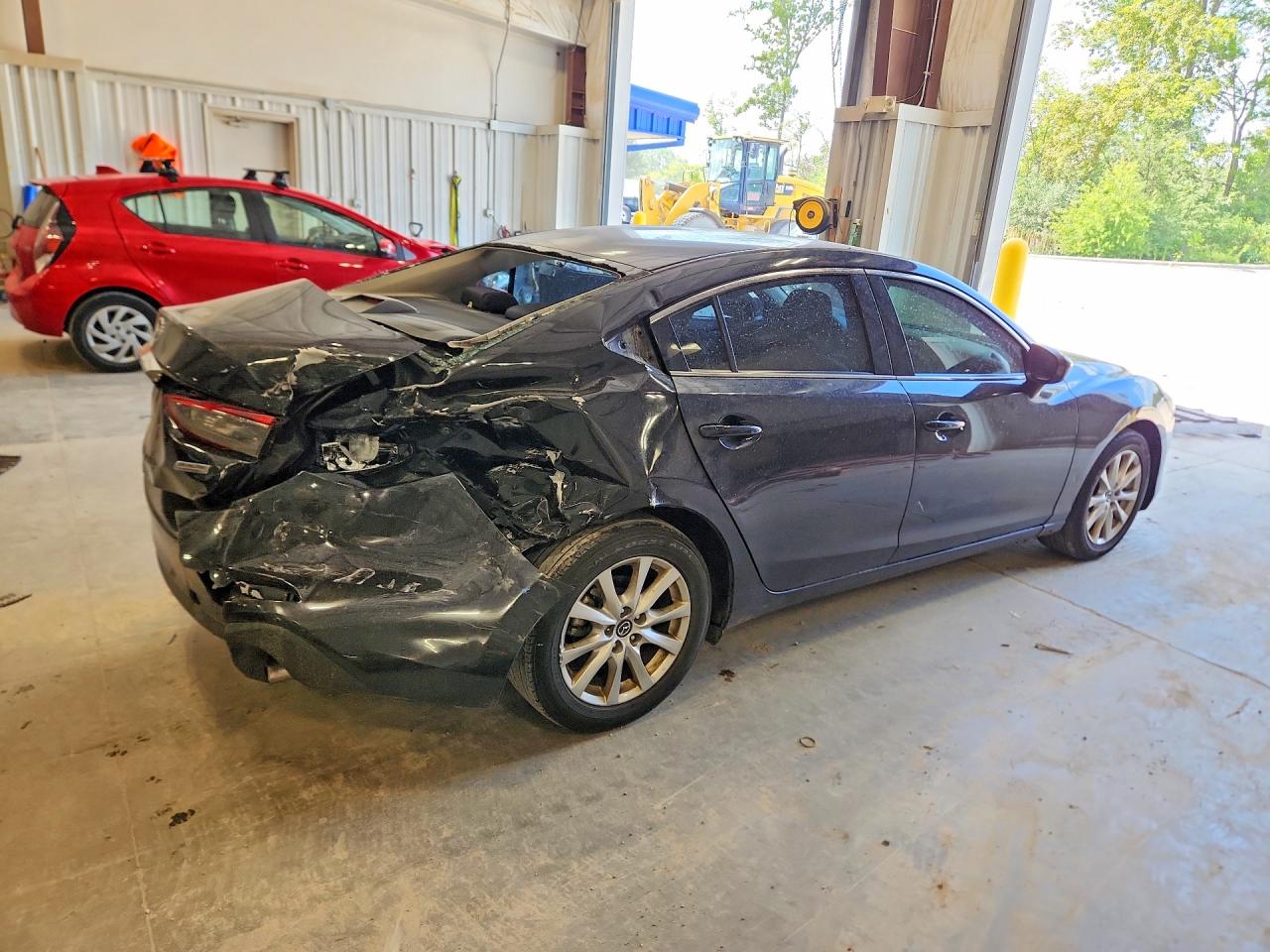 2015 Mazda 6 Sport Black vin: JM1GJ1U6XF1167629