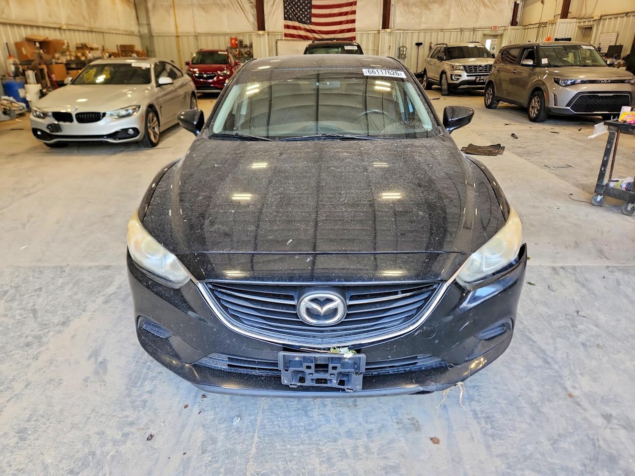 2015 Mazda 6 Sport Black vin: JM1GJ1U6XF1167629