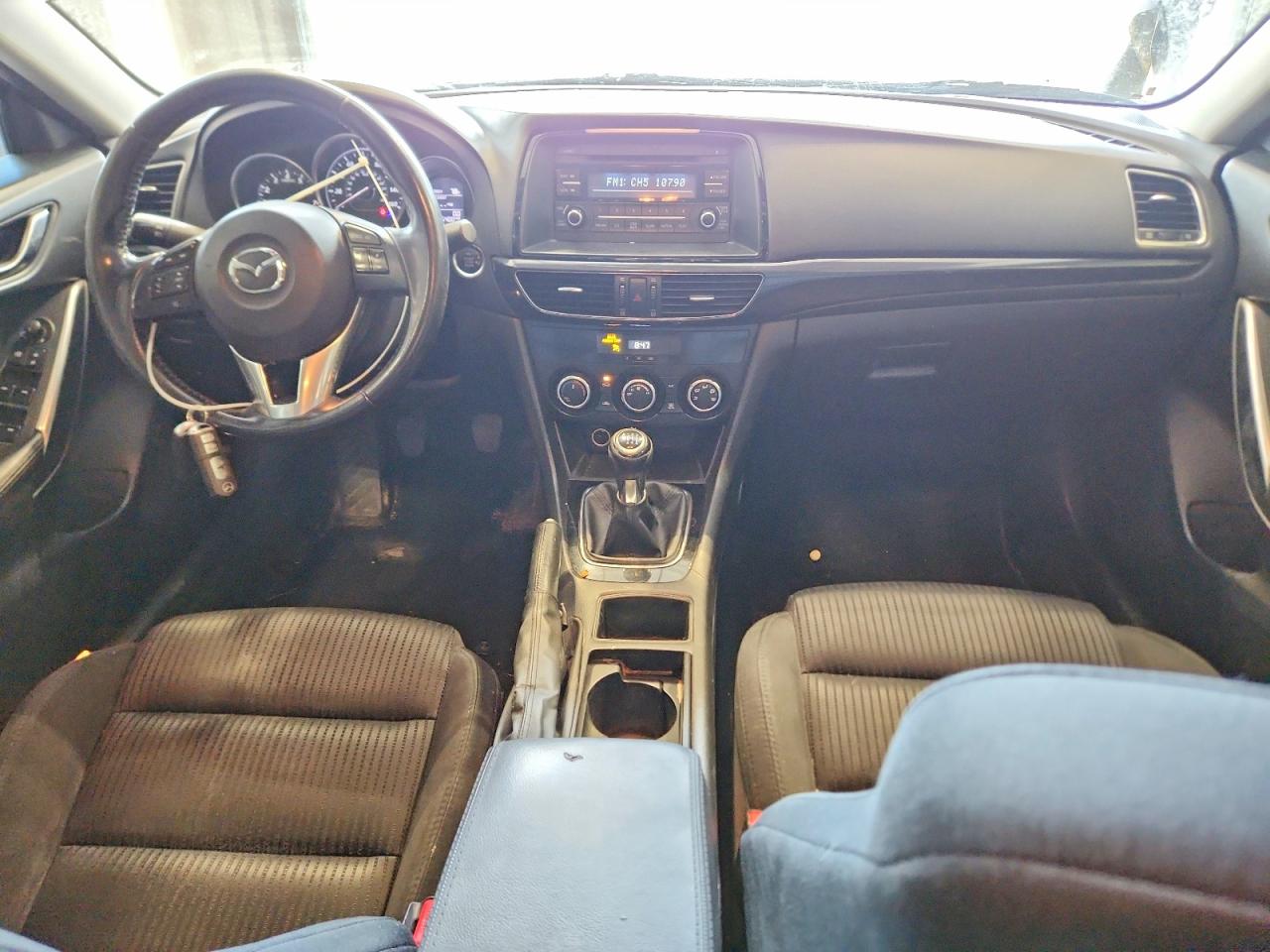 2015 Mazda 6 Sport Black vin: JM1GJ1U6XF1167629