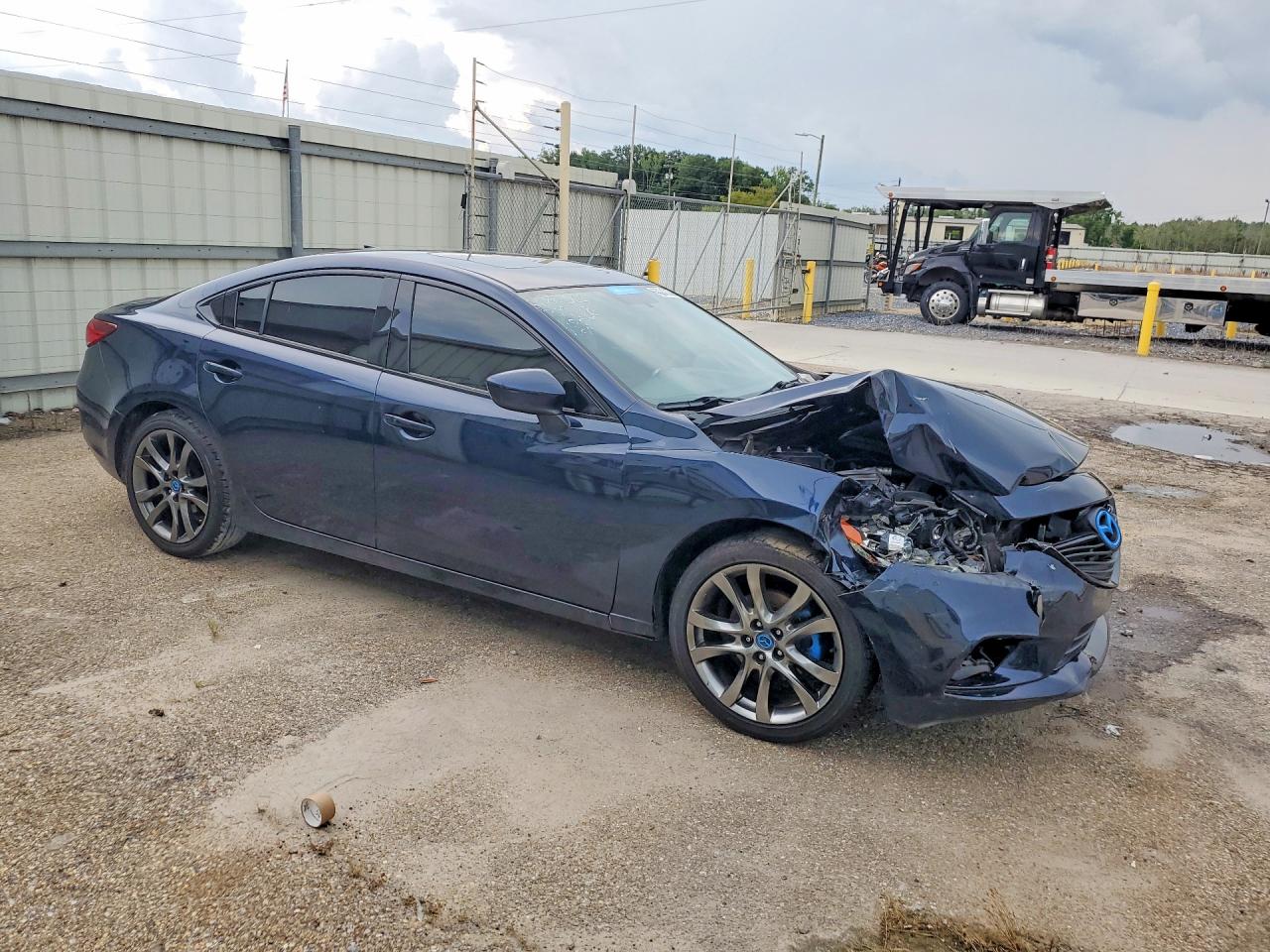 2015 Mazda 6 Touring Blue vin: JM1GJ1V50F1179052