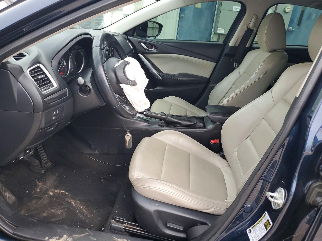 2015 Mazda 6 Touring Blue vin: JM1GJ1V50F1179052