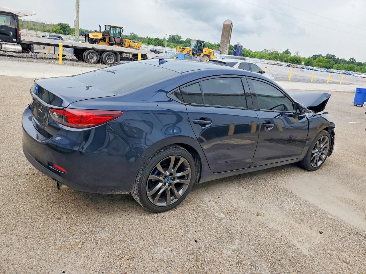 2015 Mazda 6 Touring Blue vin: JM1GJ1V50F1179052