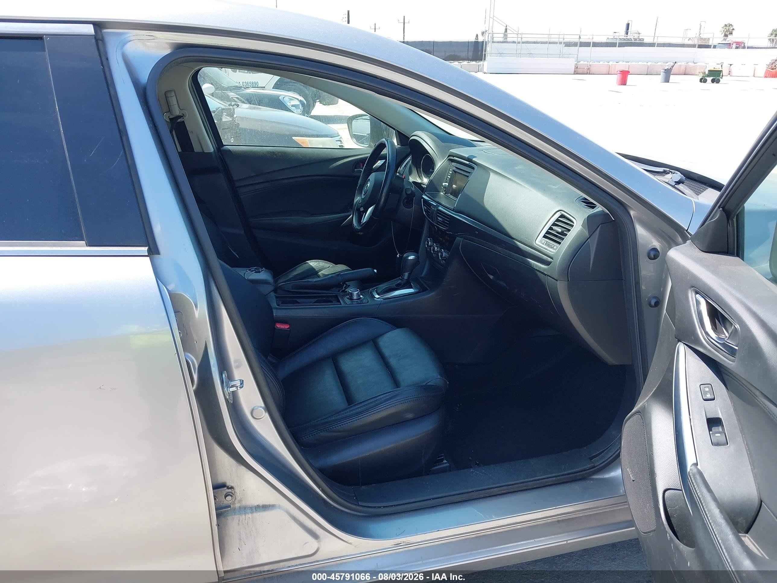 2015 Mazda Mazda6 I Touring Silver vin: JM1GJ1V50F1194988