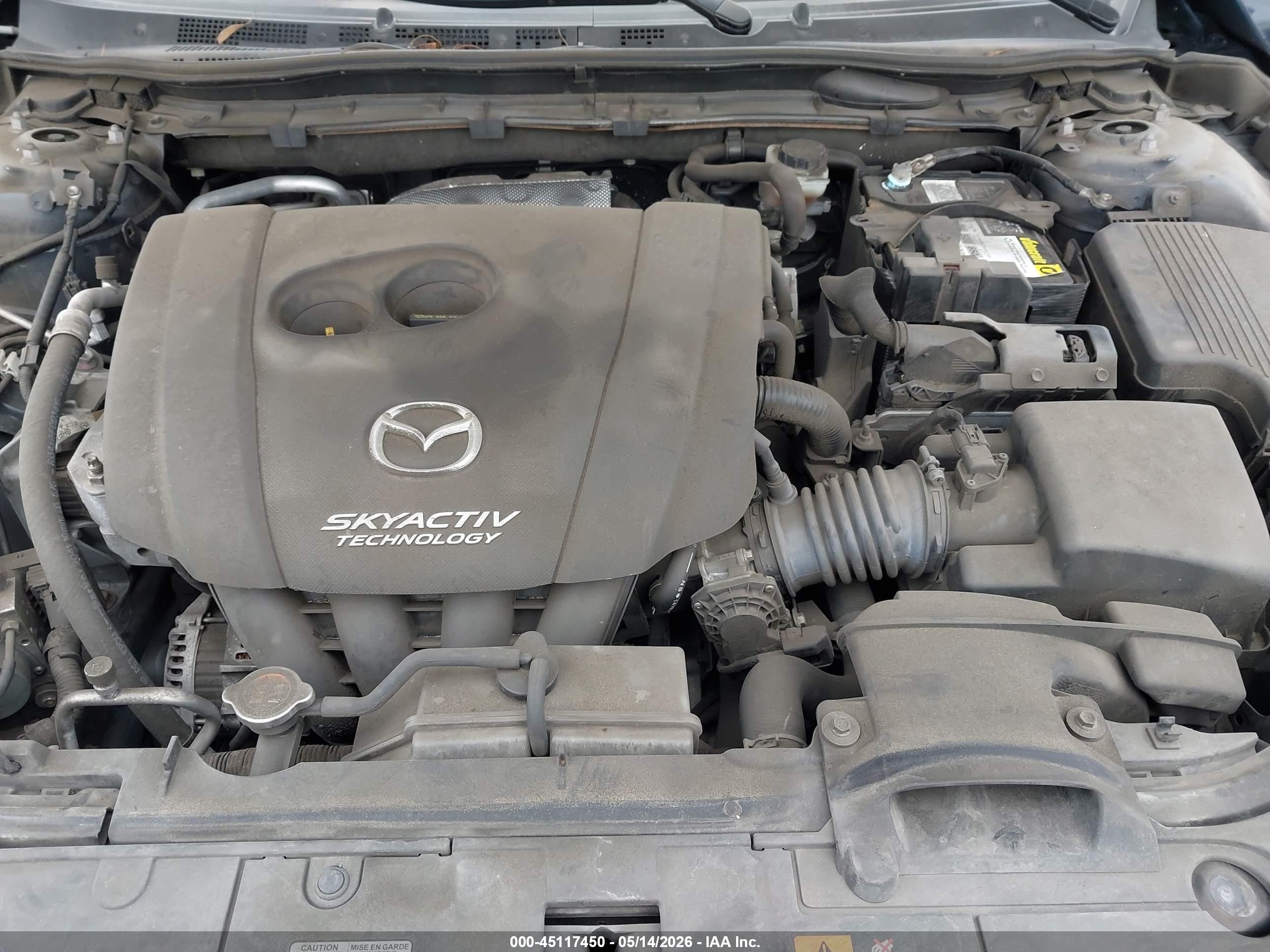 2015 Mazda Mazda6 I Touring Blue vin: JM1GJ1V50F1195039