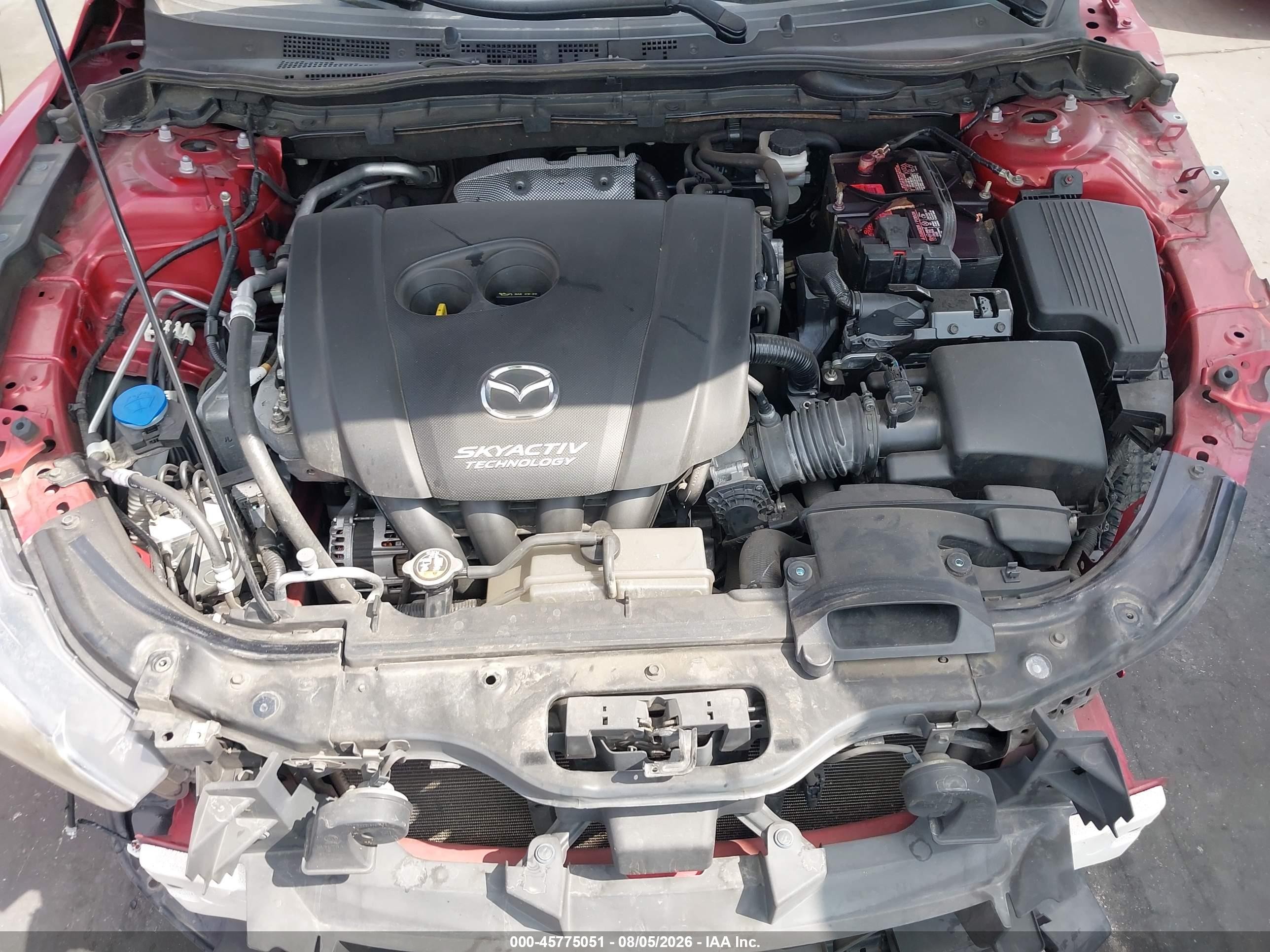 2015 Mazda Mazda6 I Touring Red vin: JM1GJ1V50F1209716