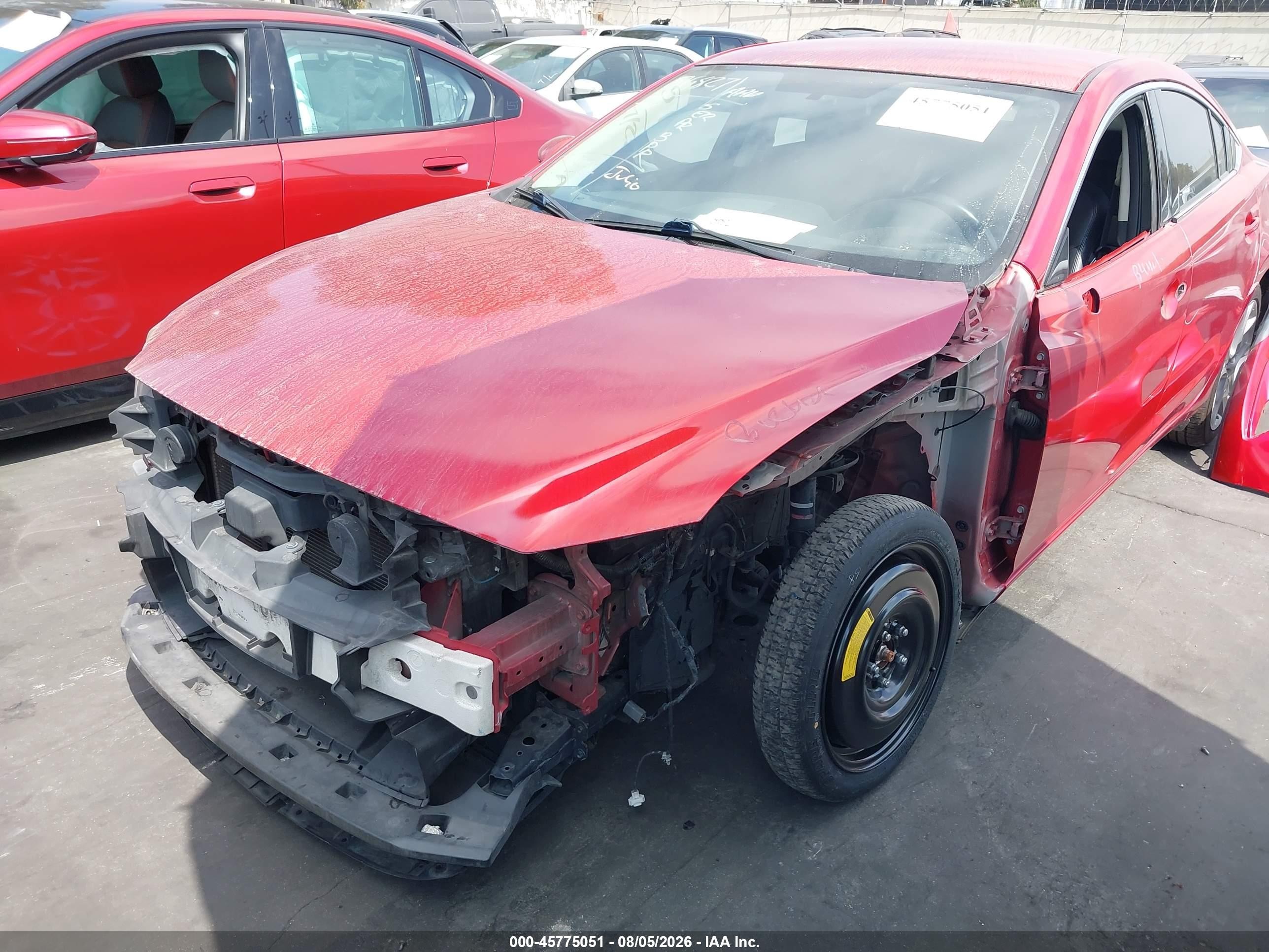 2015 Mazda Mazda6 I Touring Red vin: JM1GJ1V50F1209716