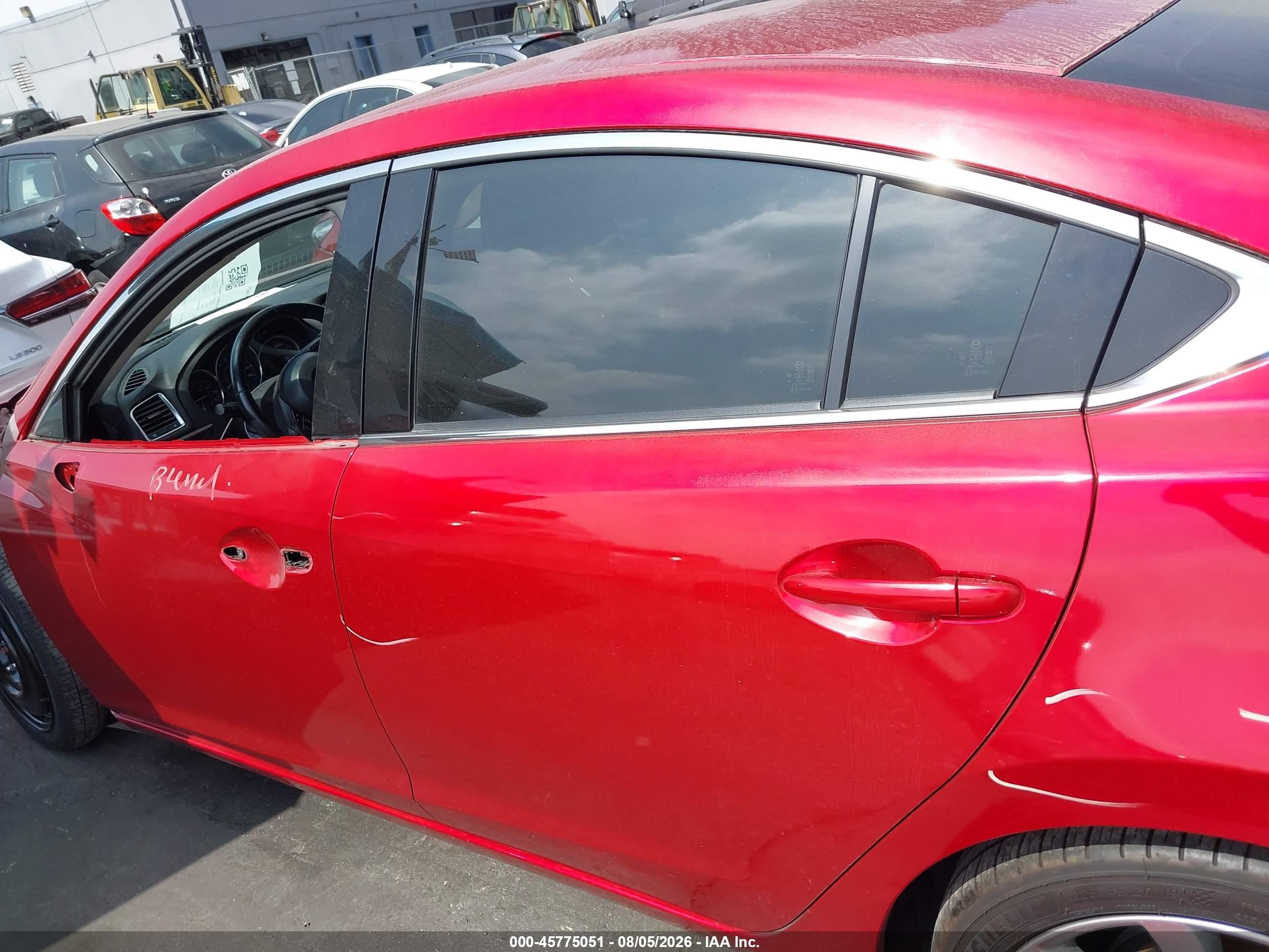2015 Mazda Mazda6 I Touring Red vin: JM1GJ1V50F1209716