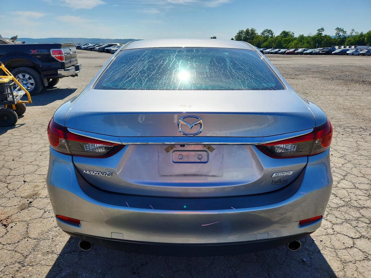 2014 Mazda 6 Touring Silver vin: JM1GJ1V51E1103774