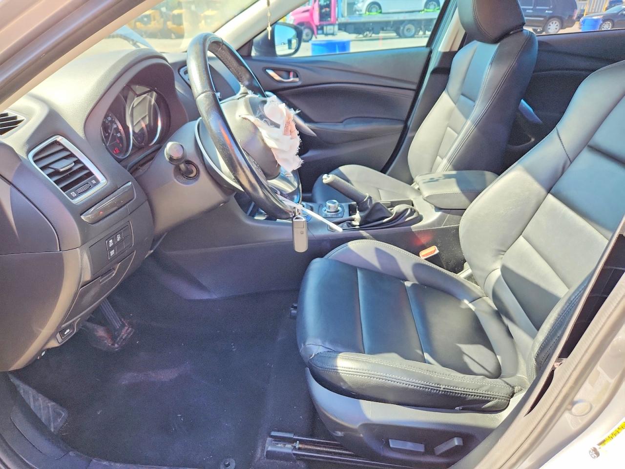 2014 Mazda 6 Touring Silver vin: JM1GJ1V51E1103774