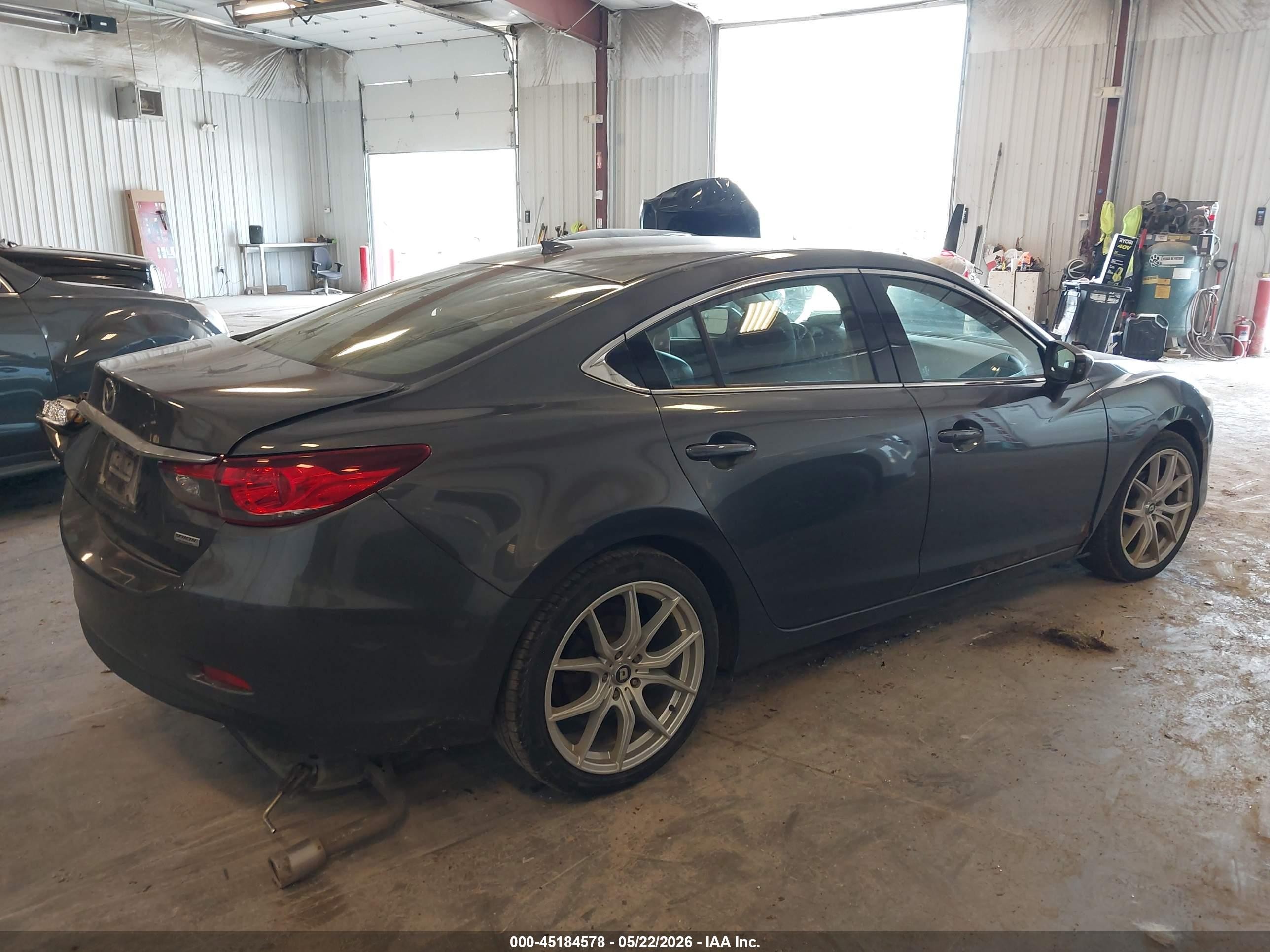 2015 Mazda Mazda6 I Touring Gray vin: JM1GJ1V51F1179321