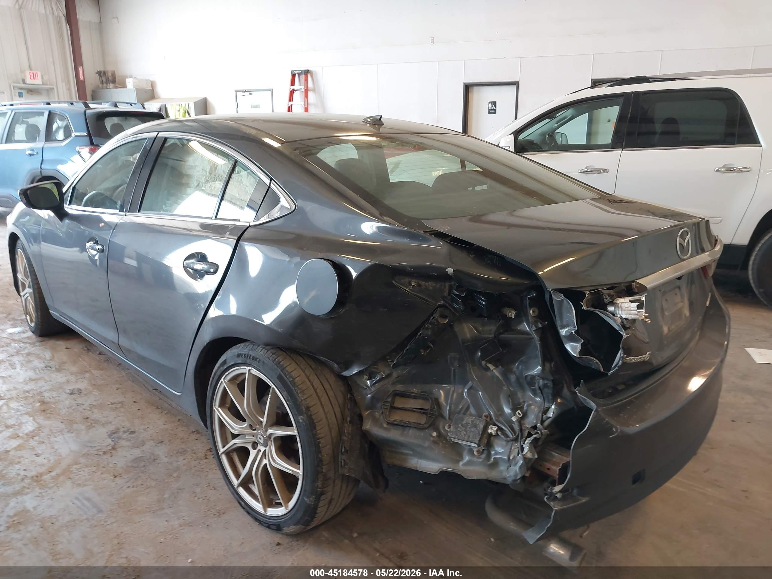 2015 Mazda Mazda6 I Touring Gray vin: JM1GJ1V51F1179321