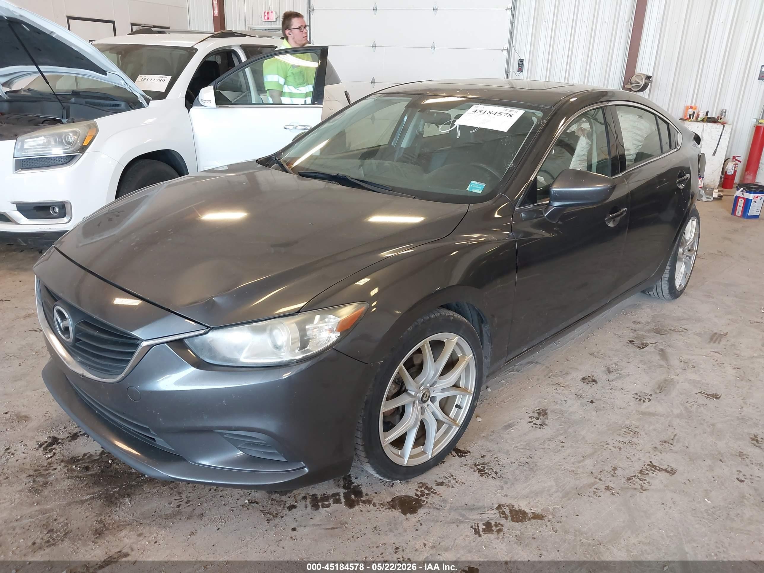 2015 Mazda Mazda6 I Touring Gray vin: JM1GJ1V51F1179321