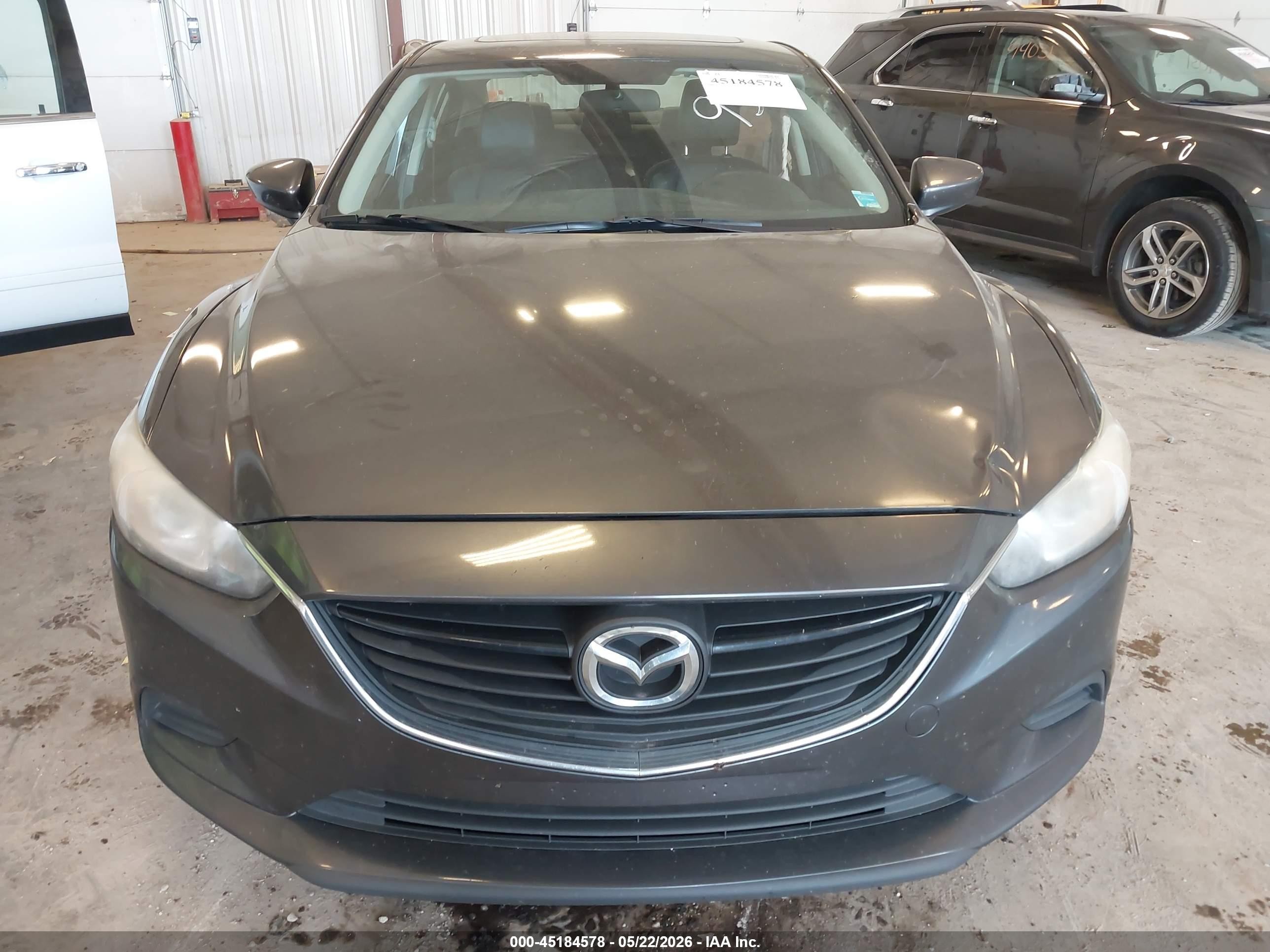 2015 Mazda Mazda6 I Touring Gray vin: JM1GJ1V51F1179321