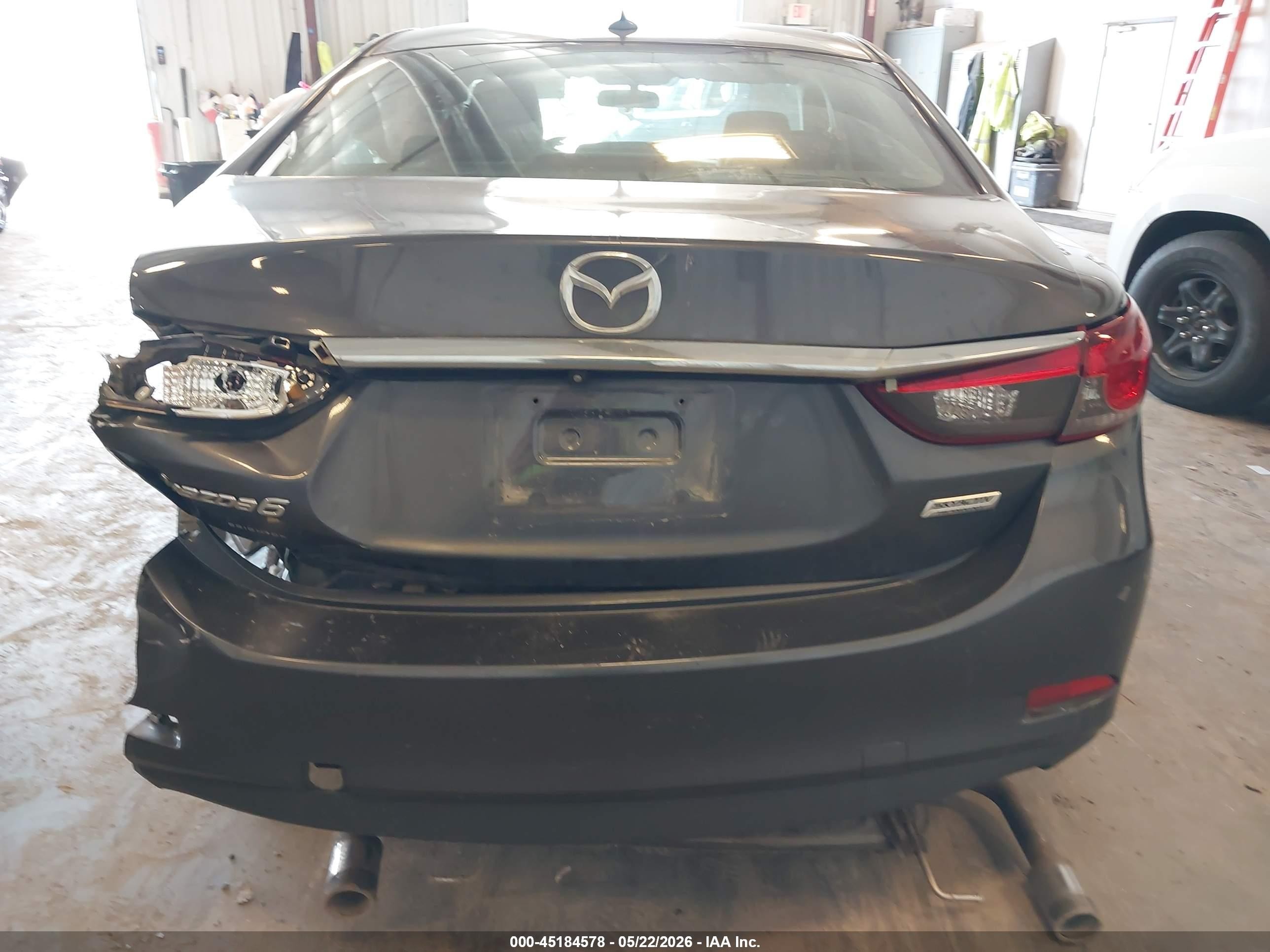 2015 Mazda Mazda6 I Touring Gray vin: JM1GJ1V51F1179321