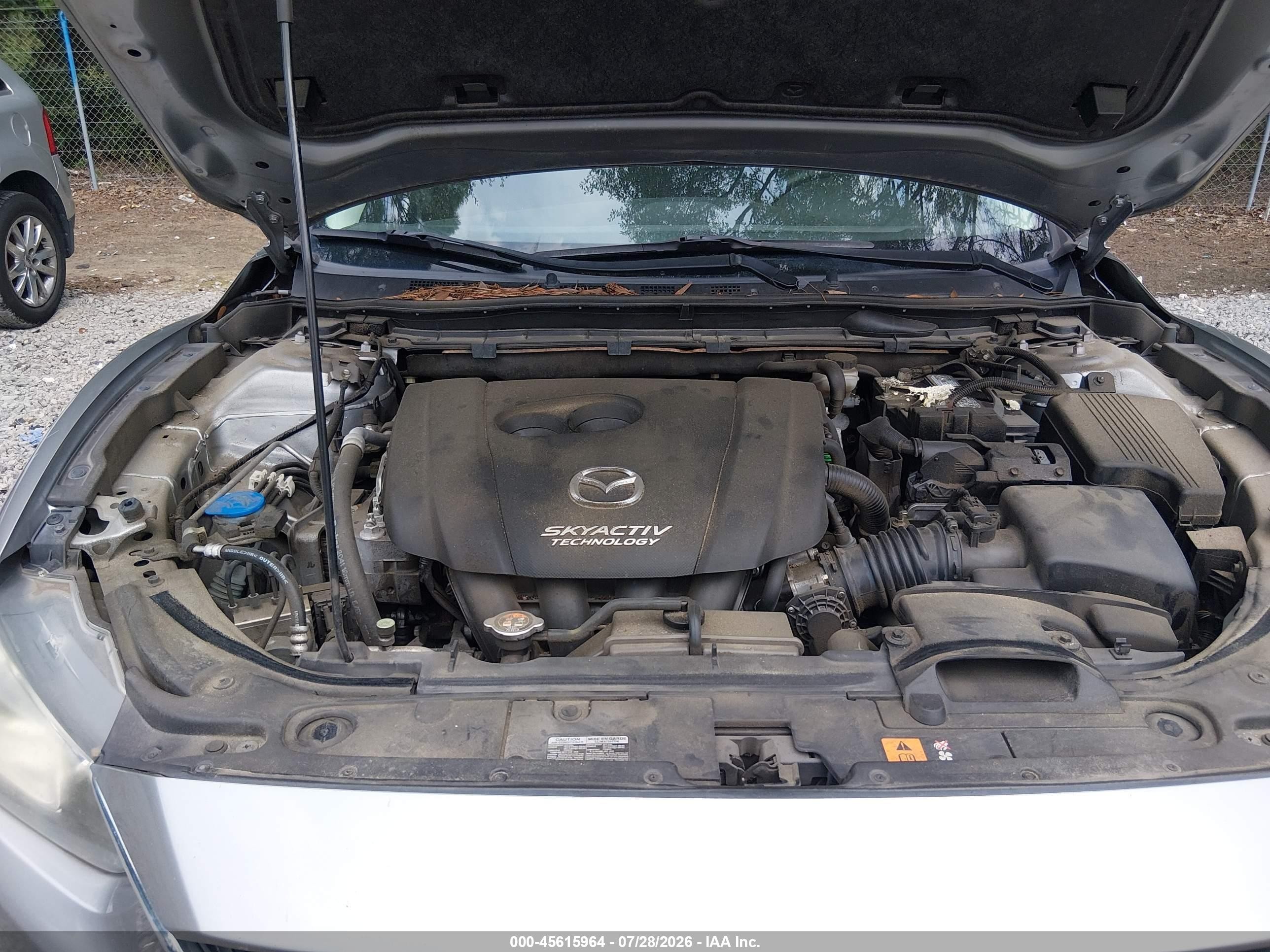 2015 Mazda Mazda6 I Touring Silver vin: JM1GJ1V51F1195597