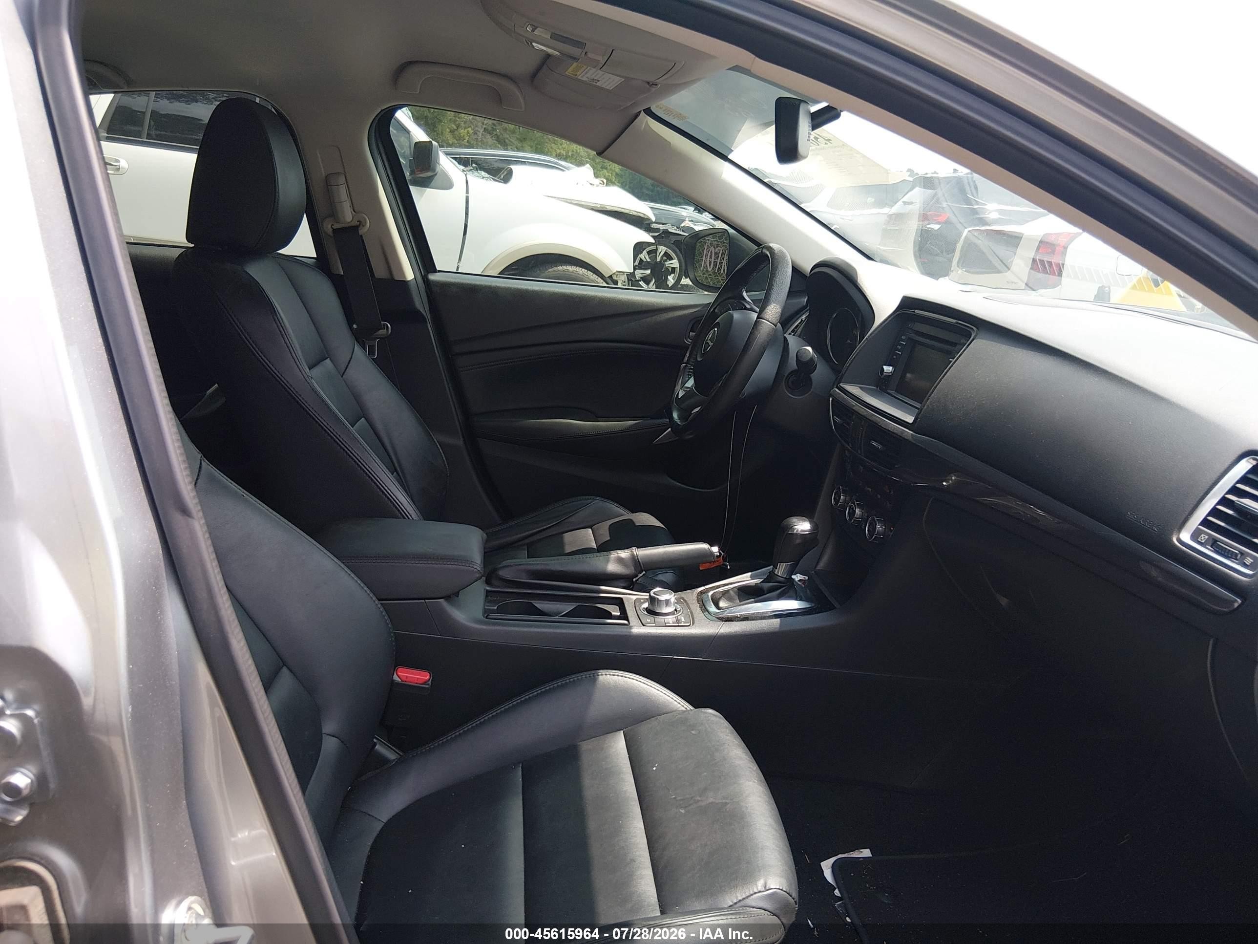 2015 Mazda Mazda6 I Touring Silver vin: JM1GJ1V51F1195597
