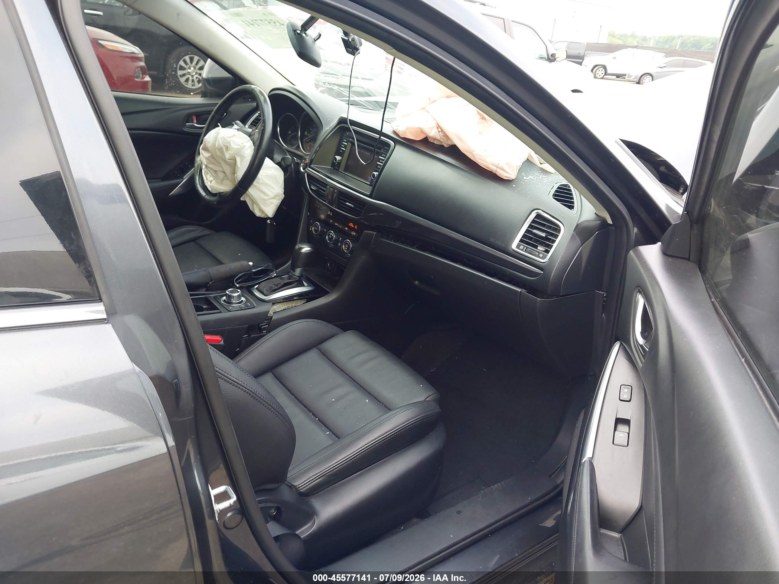 2015 Mazda Mazda6 I Touring Gray vin: JM1GJ1V51F1208591