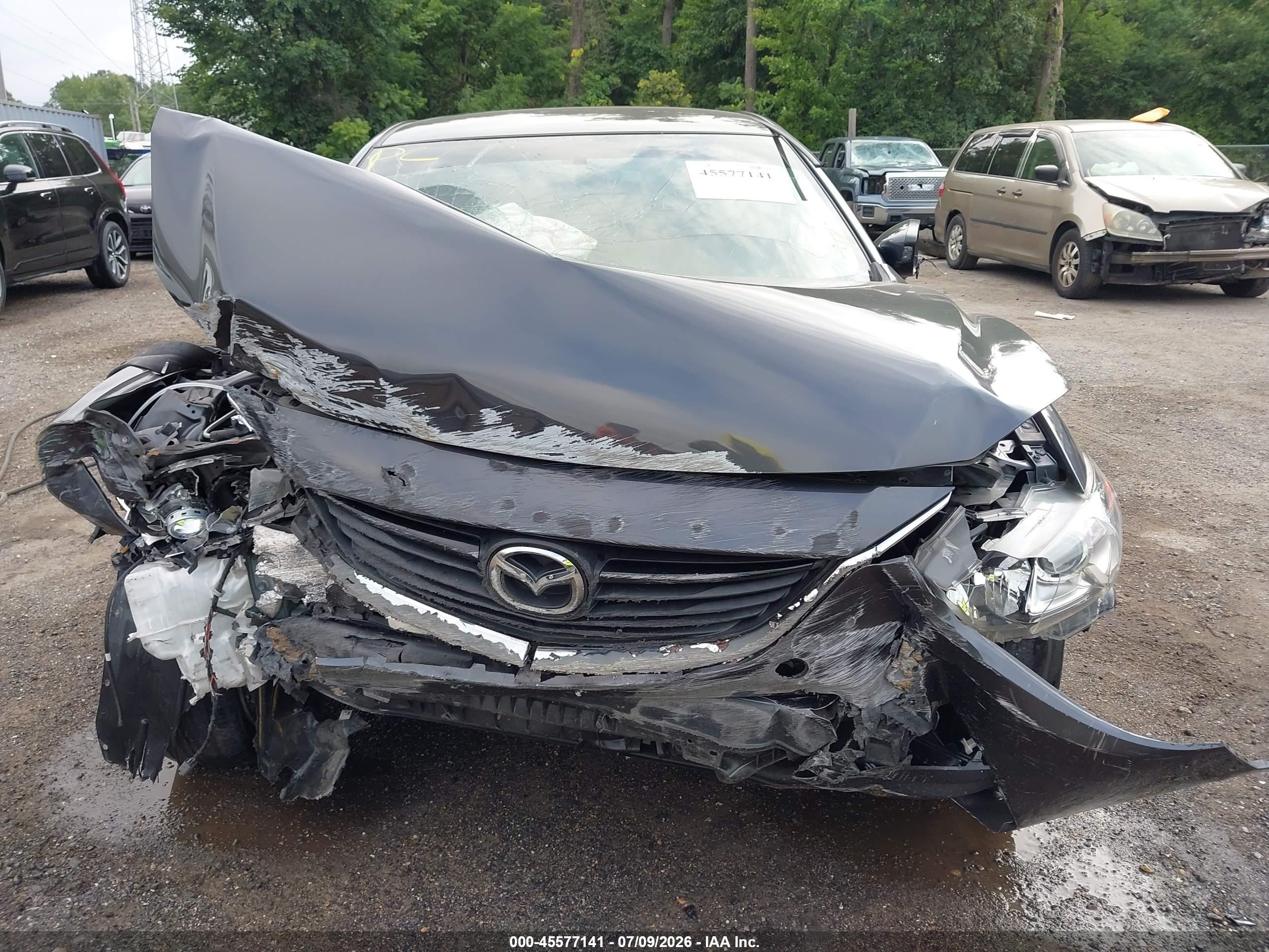 2015 Mazda Mazda6 I Touring Gray vin: JM1GJ1V51F1208591