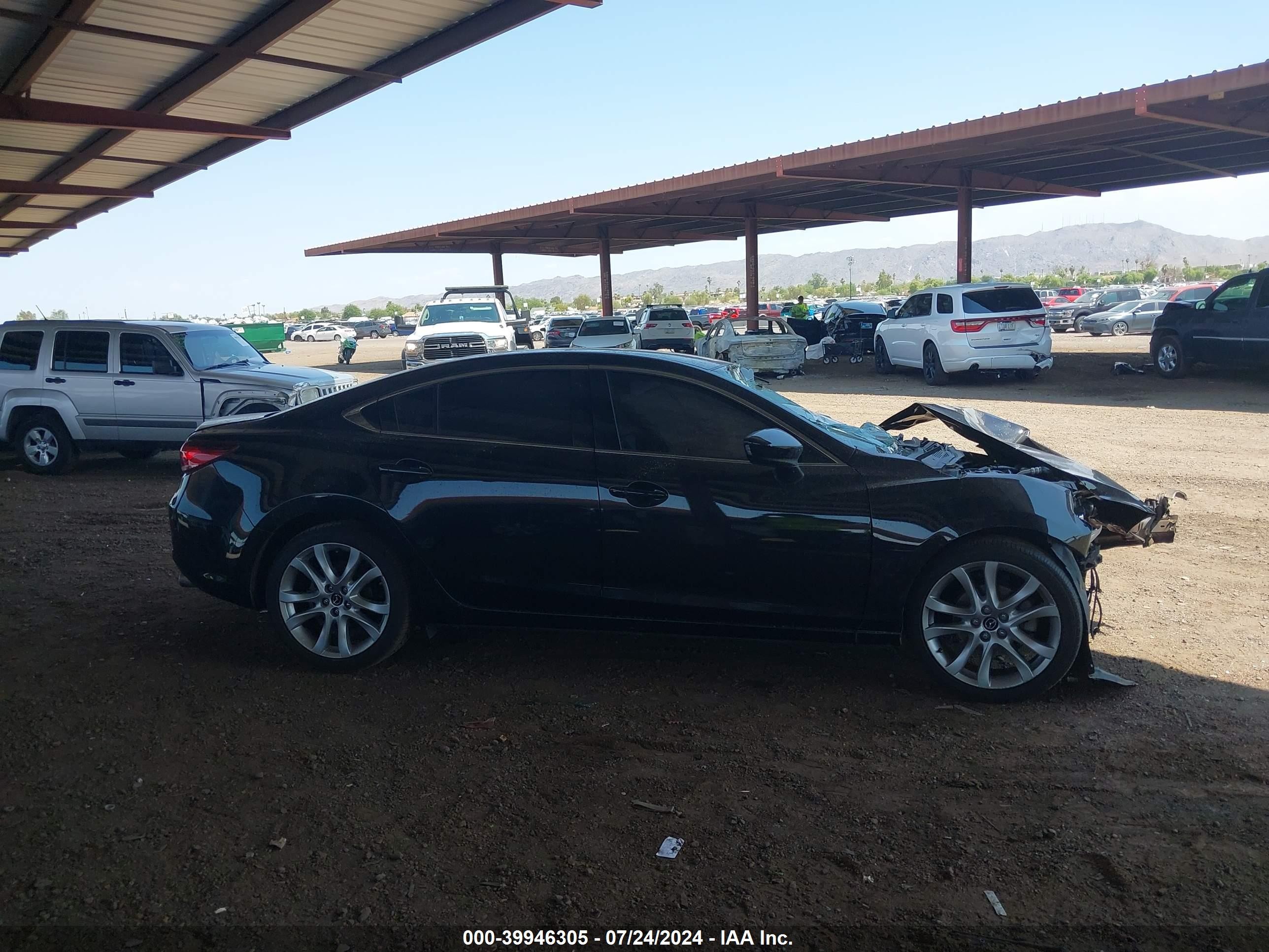 2015 Mazda Mazda6   Black vin: JM1GJ1V51F1211507