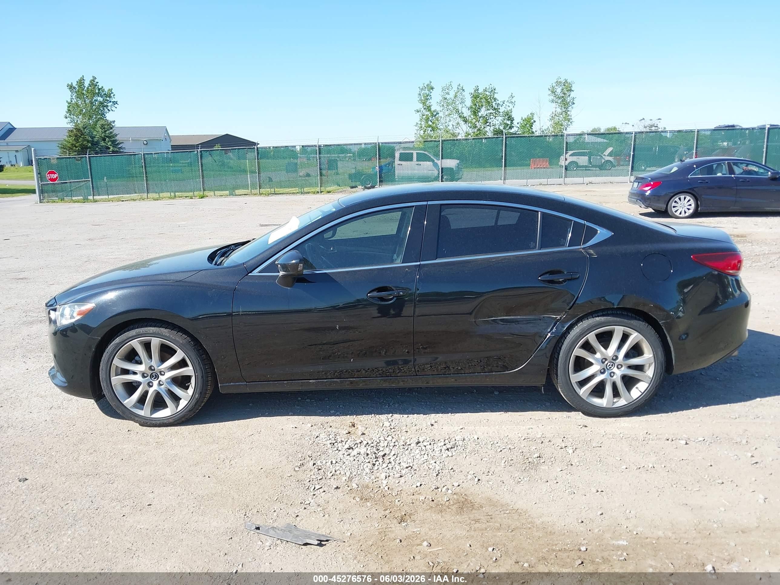 2015 Mazda Mazda6 I Touring Black vin: JM1GJ1V51F1218215