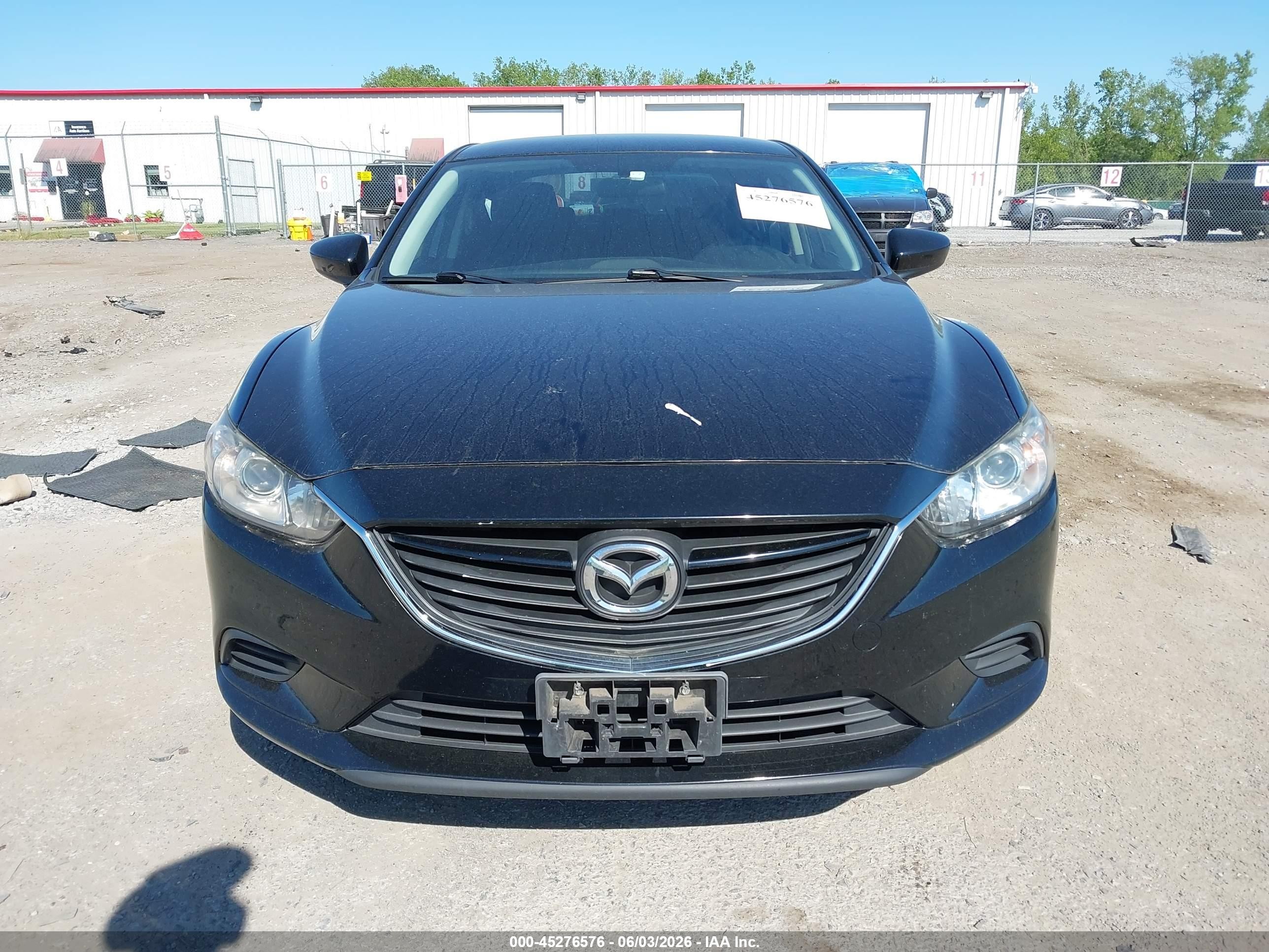2015 Mazda Mazda6 I Touring Black vin: JM1GJ1V51F1218215
