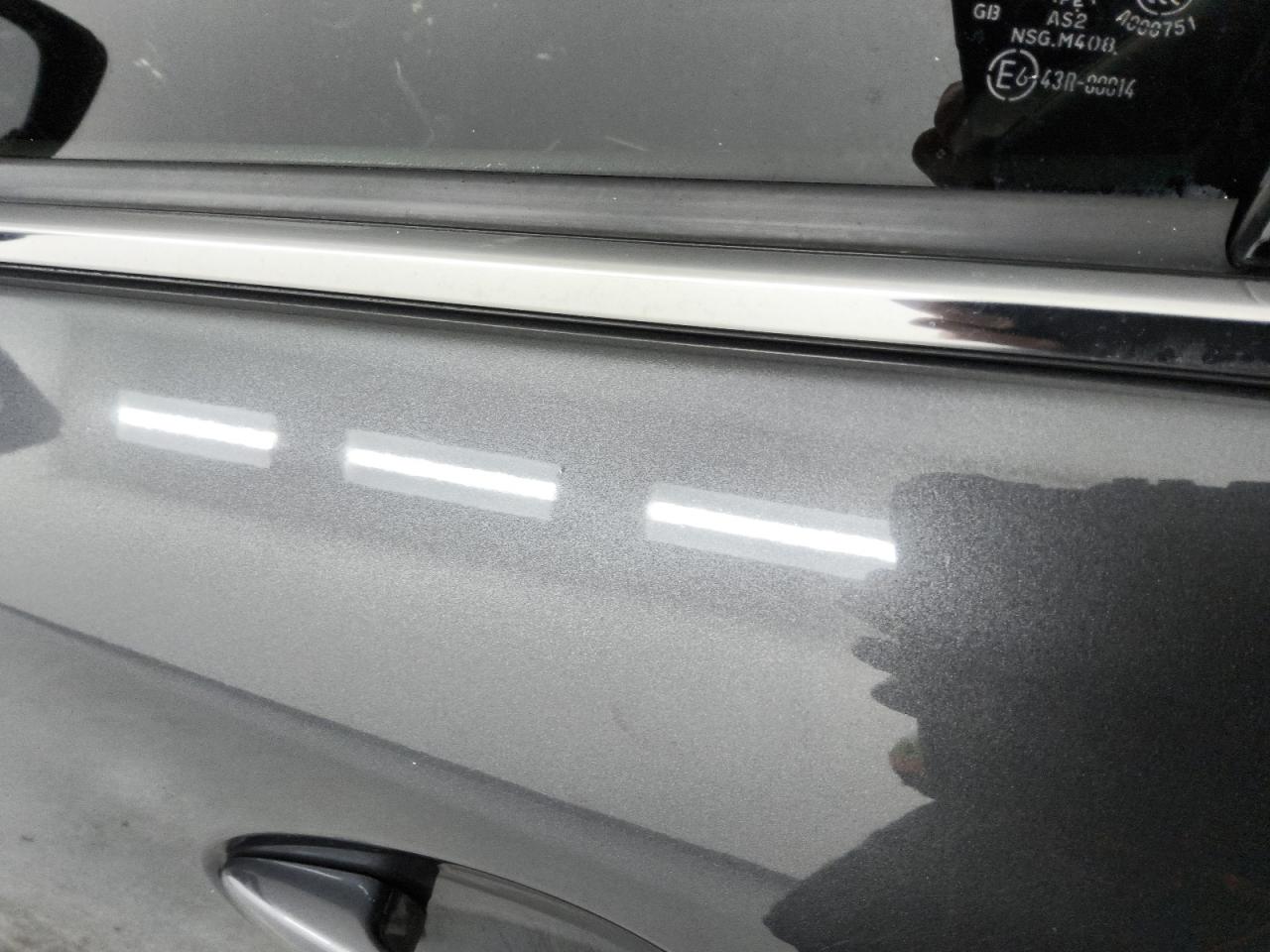 2015 Mazda 6 Touring Gray vin: JM1GJ1V51F1220028 Damage: Left Front Door, Previous Repair, Substd Fish Eyes