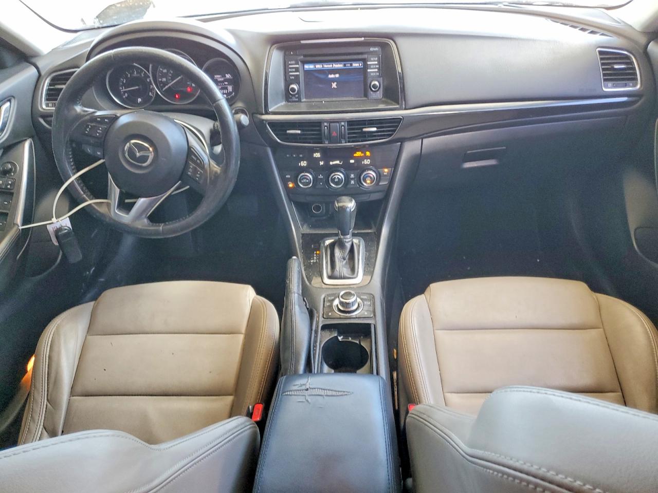 2015 Mazda 6 Touring White vin: JM1GJ1V51F1223169