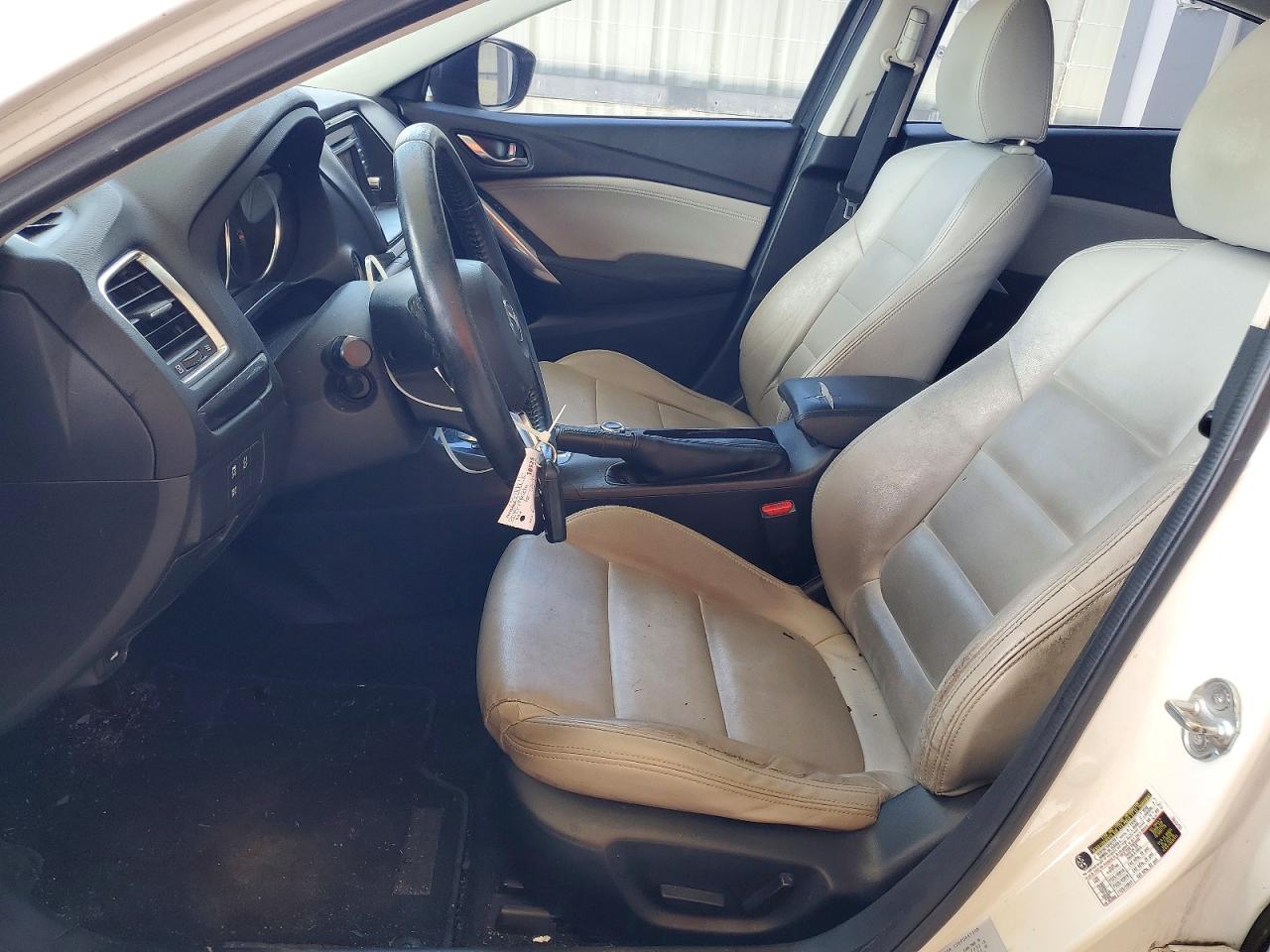 2015 Mazda 6 Touring White vin: JM1GJ1V51F1223169
