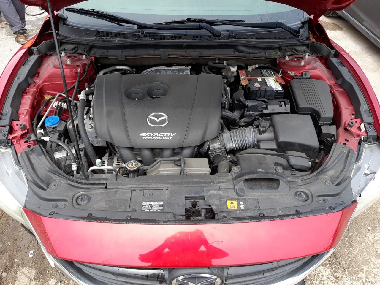 2015 Mazda Mazda 6 Red vin: JM1GJ1V52F1193499
