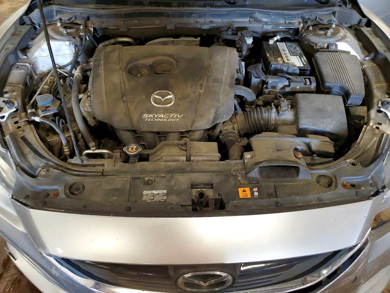 2015 Mazda 6 Touring Silver vin: JM1GJ1V52F1218692