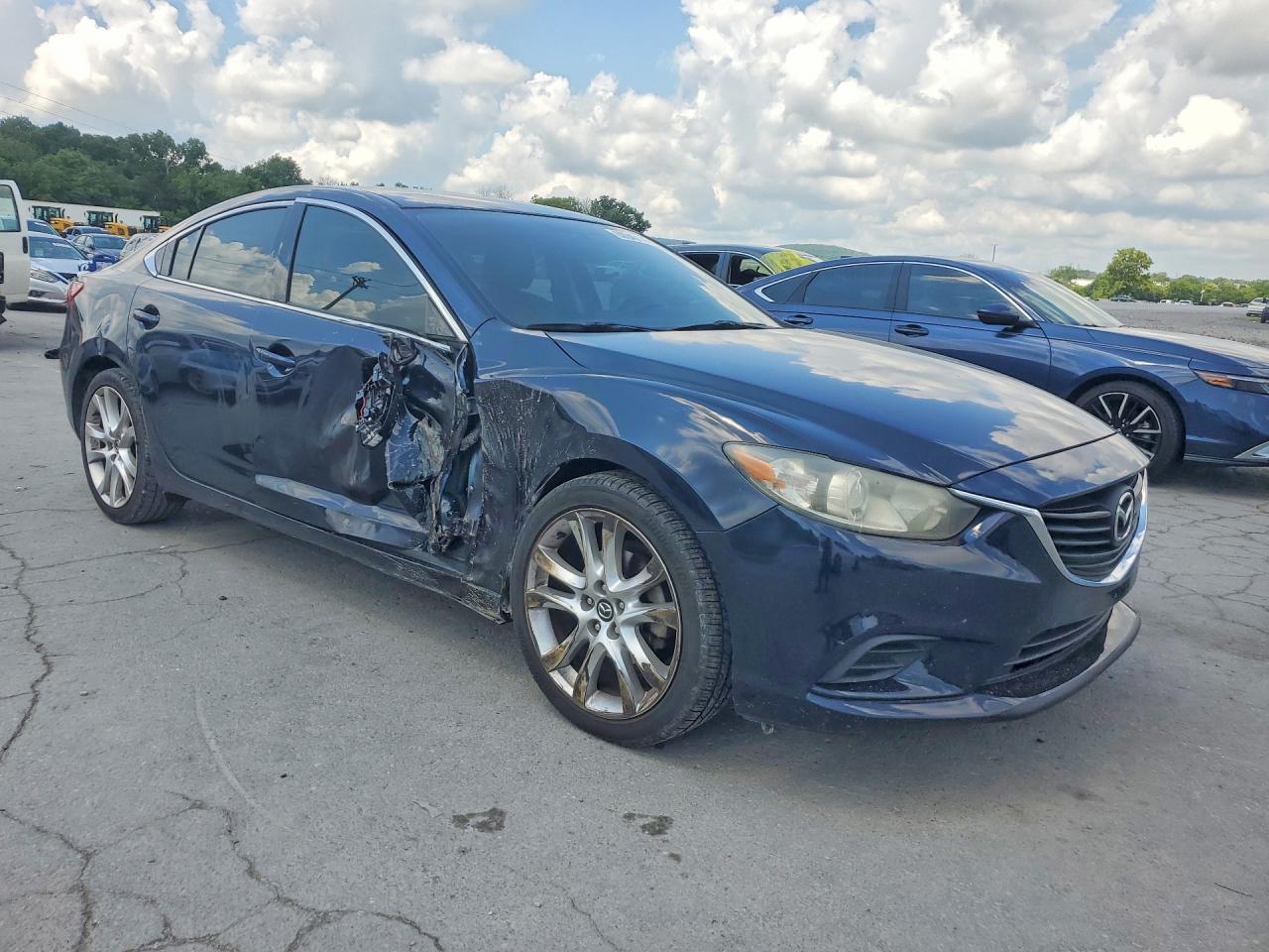 2016 Mazda 6 Touring Blue vin: JM1GJ1V52G1417789