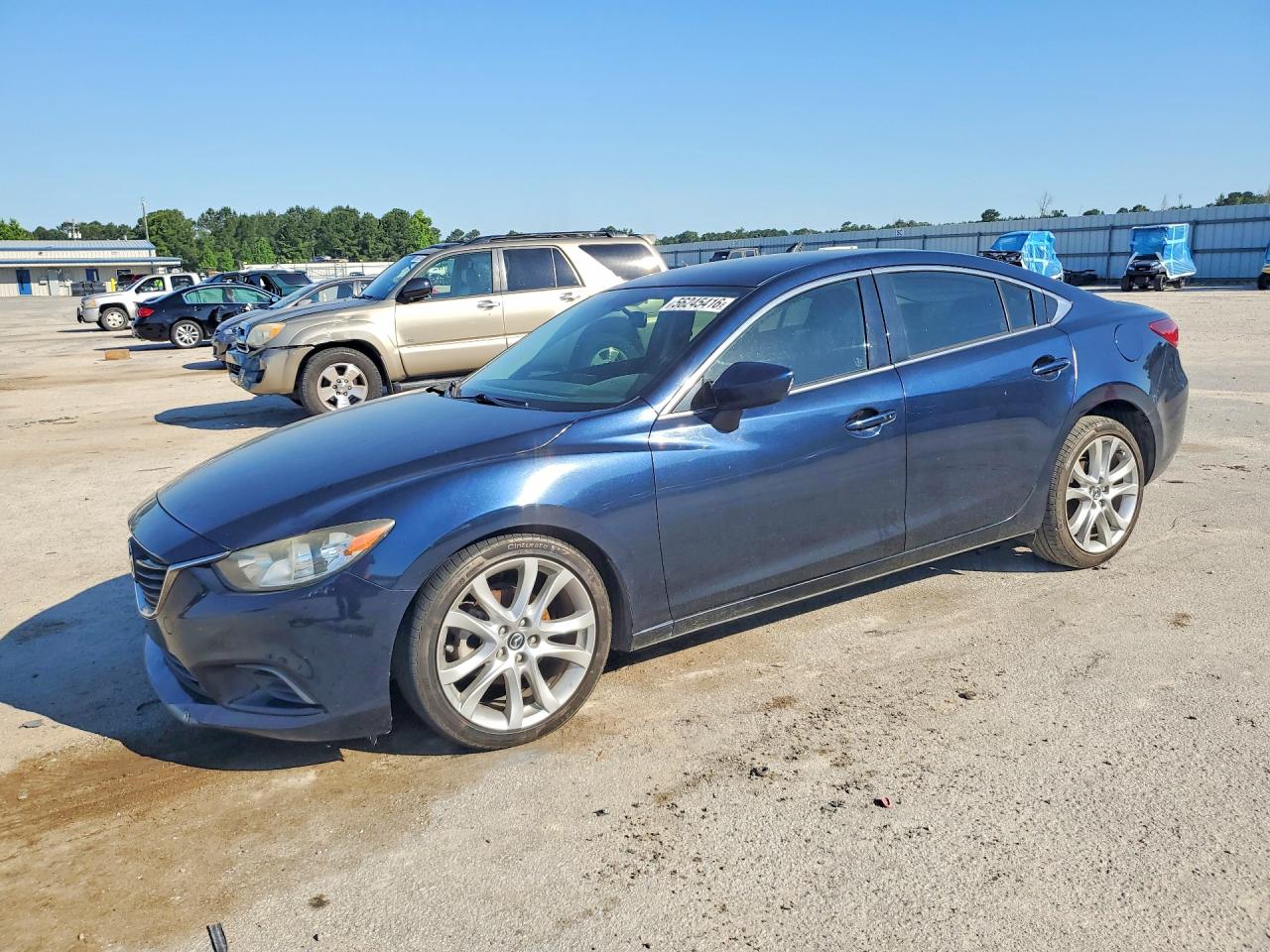 2016 Mazda 6 Touring Blue vin: JM1GJ1V52G1440604