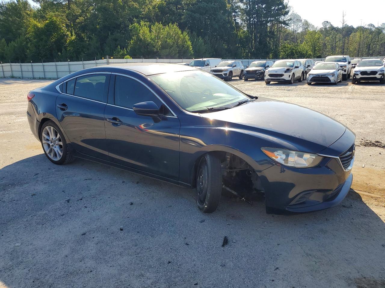2016 Mazda 6 Touring Blue vin: JM1GJ1V52G1440604