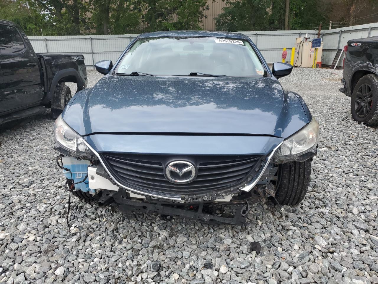 2014 Mazda 6 Touring Blue vin: JM1GJ1V53E1103551