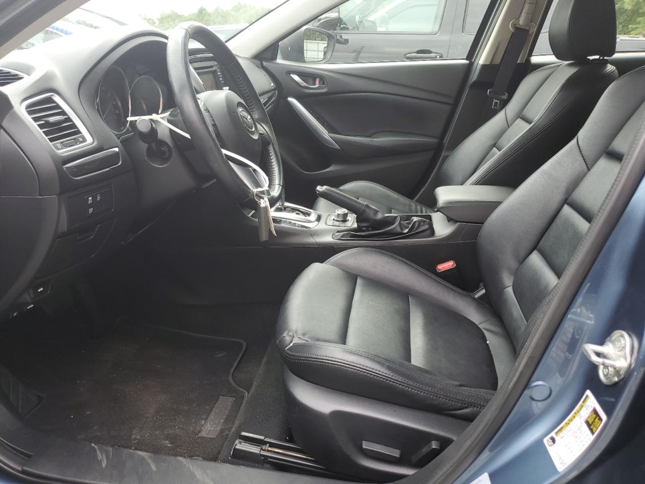 2014 Mazda 6 Touring Blue vin: JM1GJ1V53E1103551