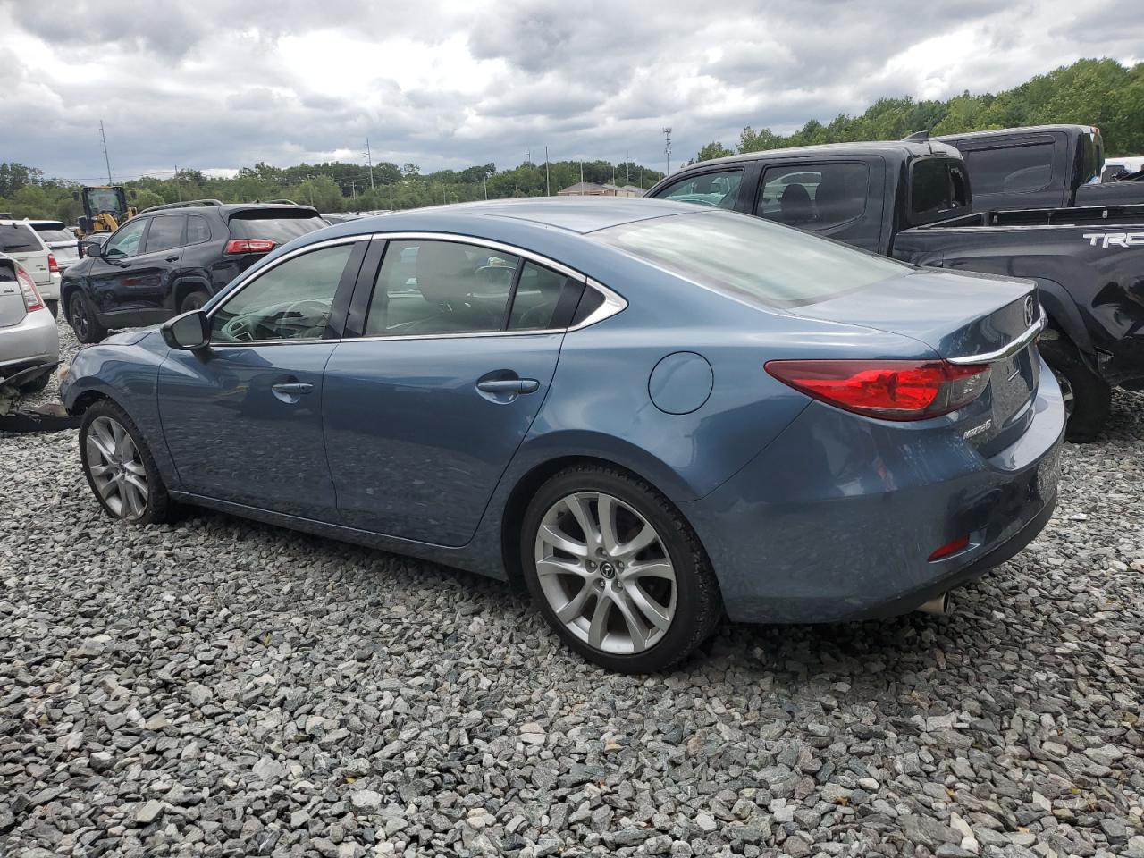 2014 Mazda 6 Touring Blue vin: JM1GJ1V53E1103551
