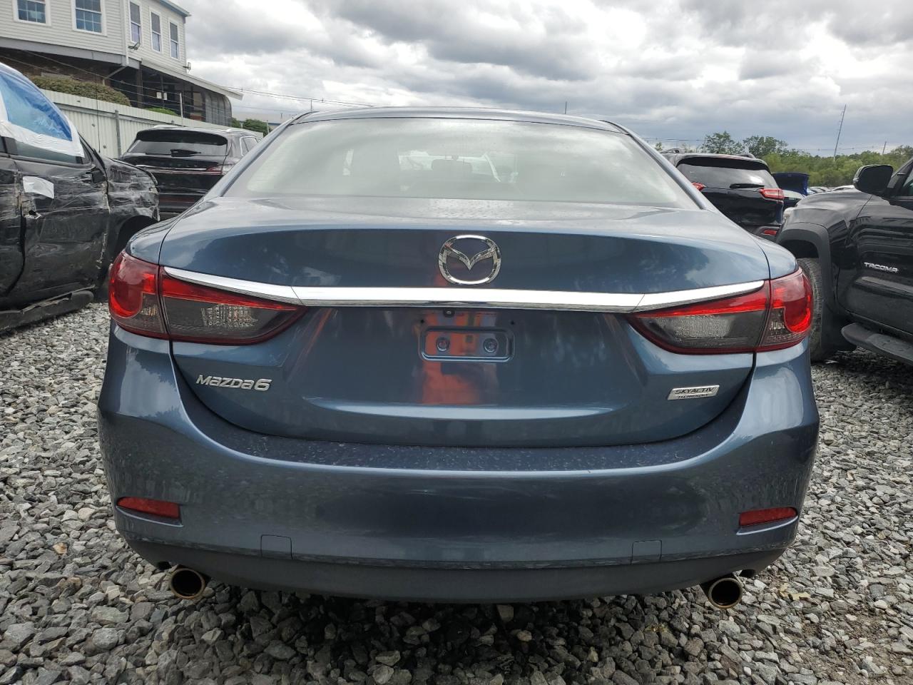 2014 Mazda 6 Touring Blue vin: JM1GJ1V53E1103551